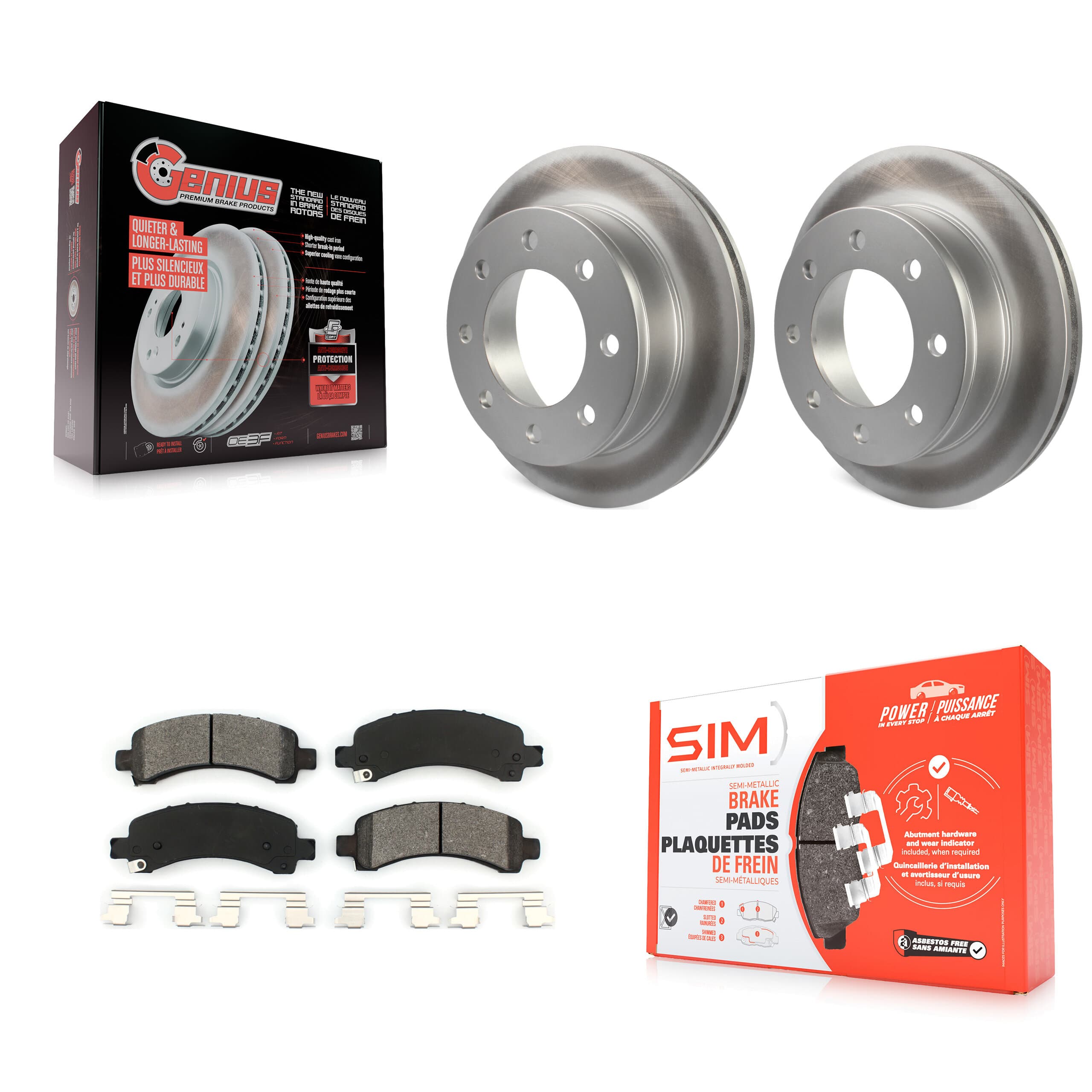 Transit Auto - KGS-101149 - Rear Disc Brake Kits image 1