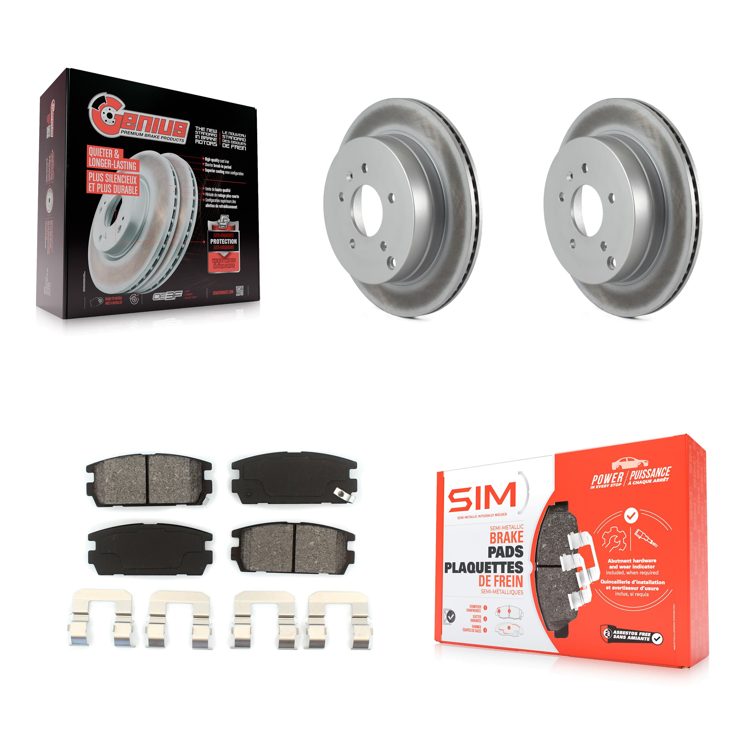 Transit Auto - KGS-101155 - Rear Disc Brake Kits image 1