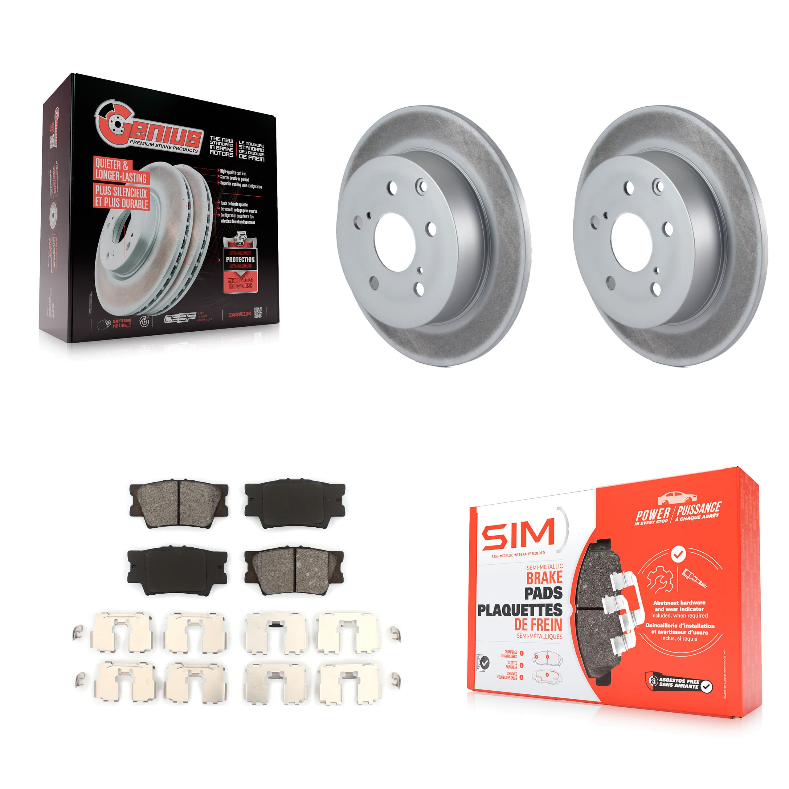 Transit Auto - KGS-101159 - Rear Disc Brake Kits image 1