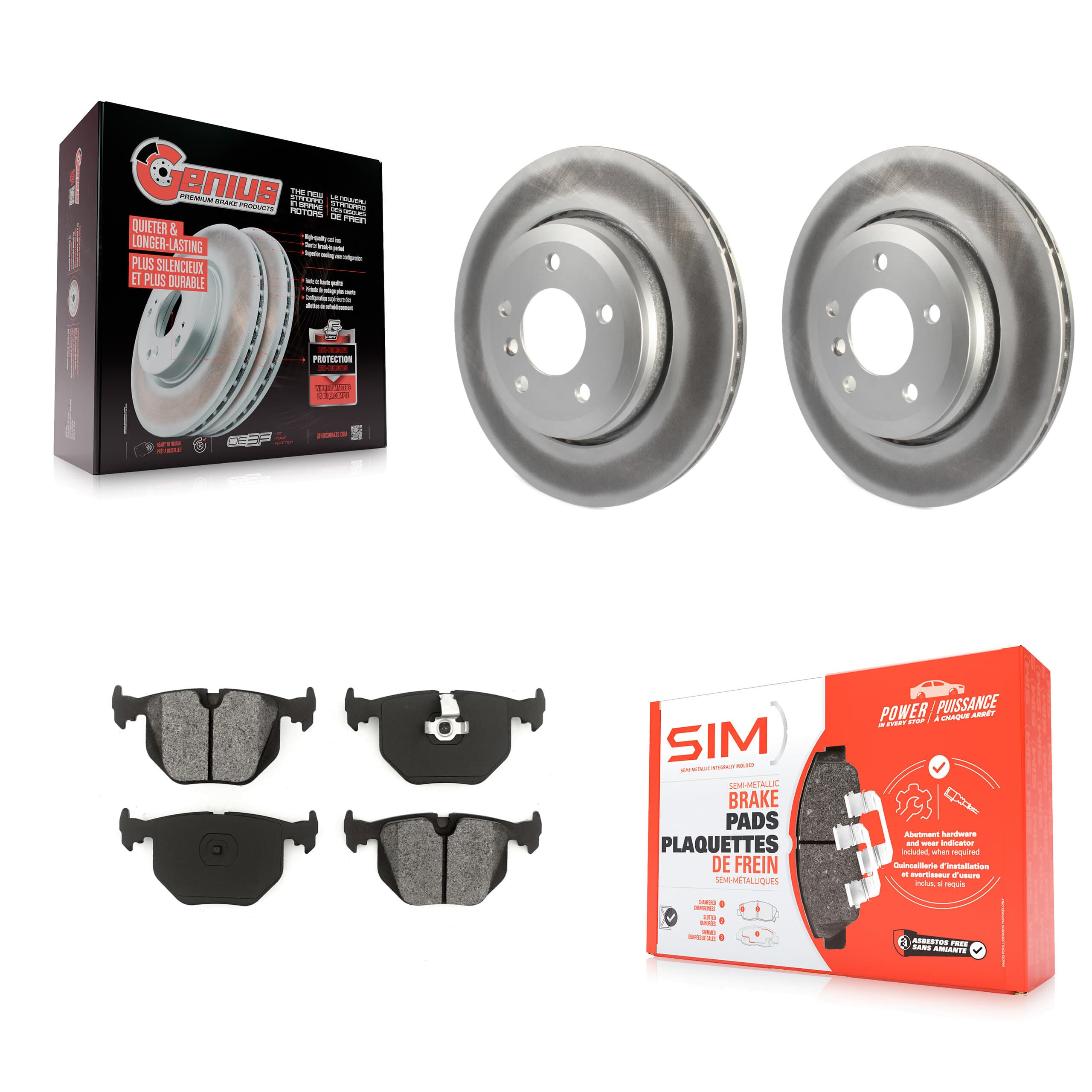 Transit Auto - KGS-101314 - Rear Disc Brake Kits image 1