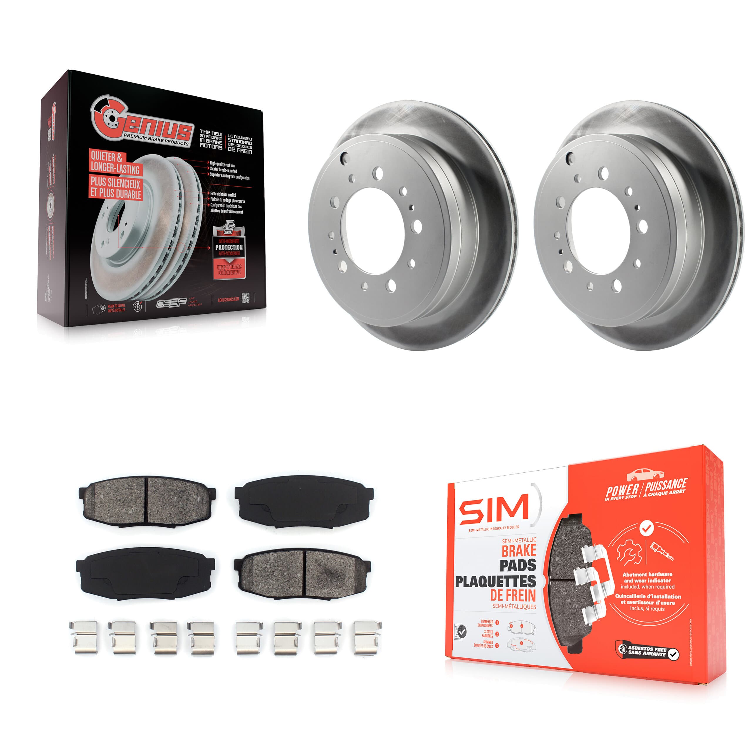 Transit Auto - KGS-101405 - Rear Disc Brake Kits image 1