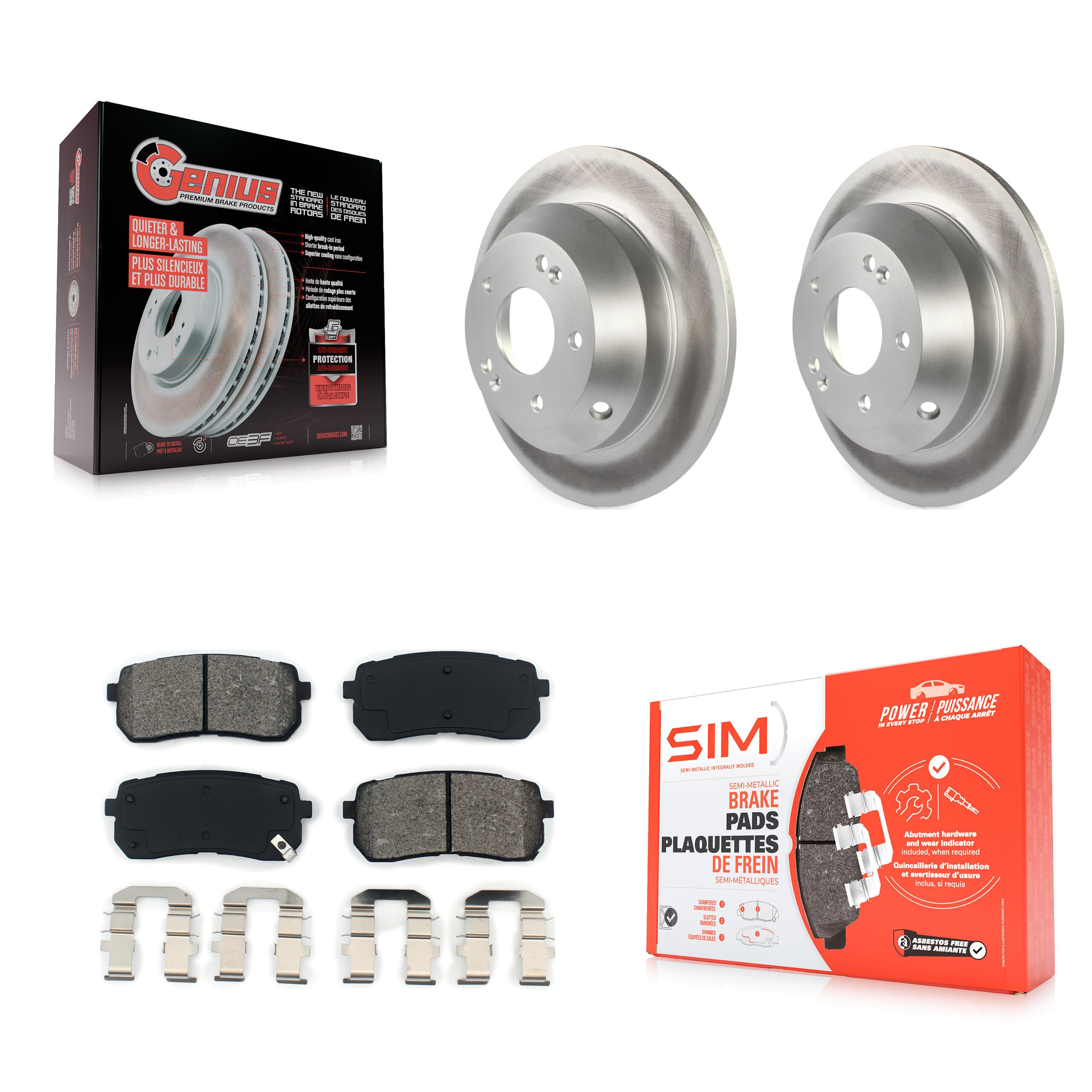 Transit Auto - KGS-101446 - Rear Disc Brake Kits image 1
