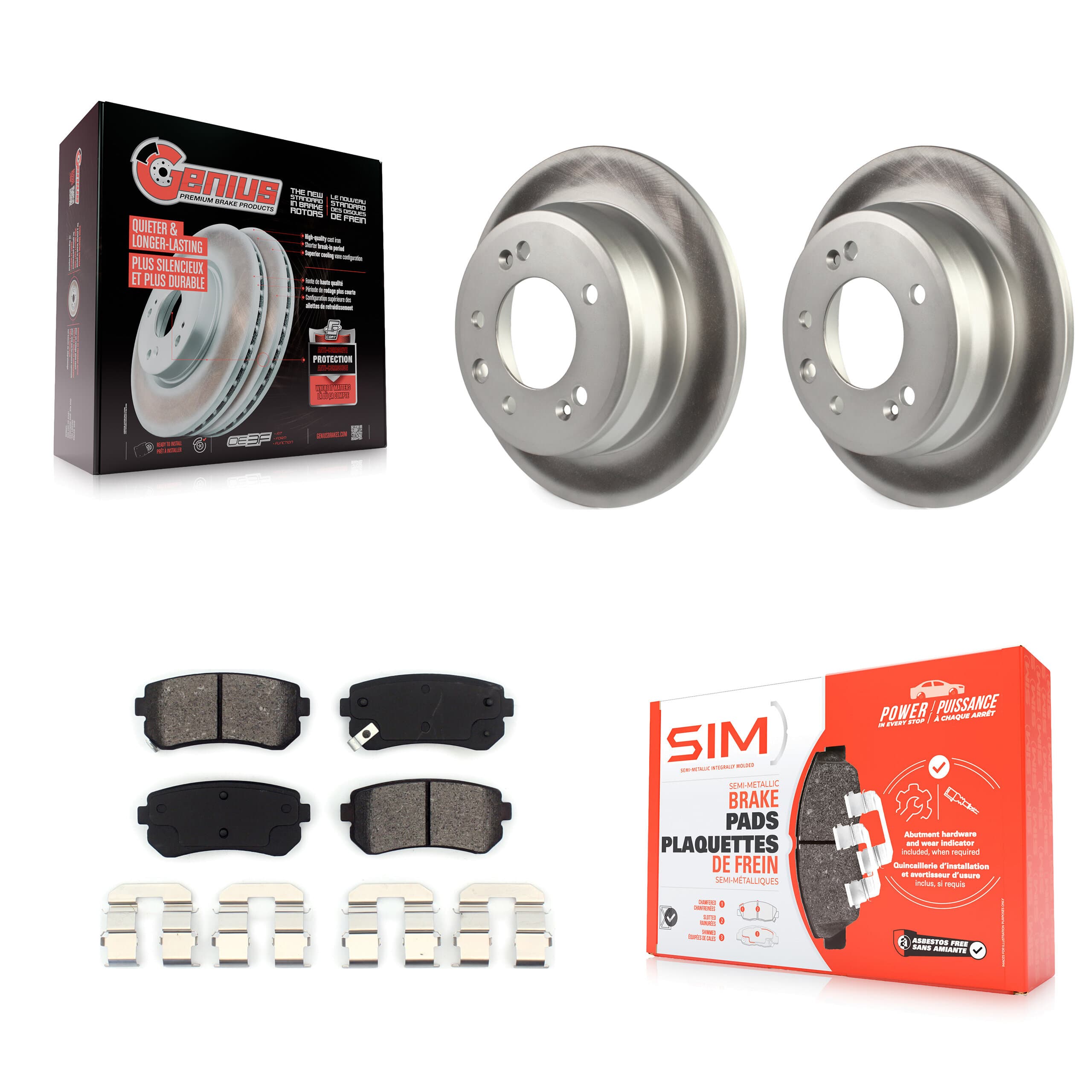 Transit Auto - KGS-101459 - Rear Disc Brake Kits image 1
