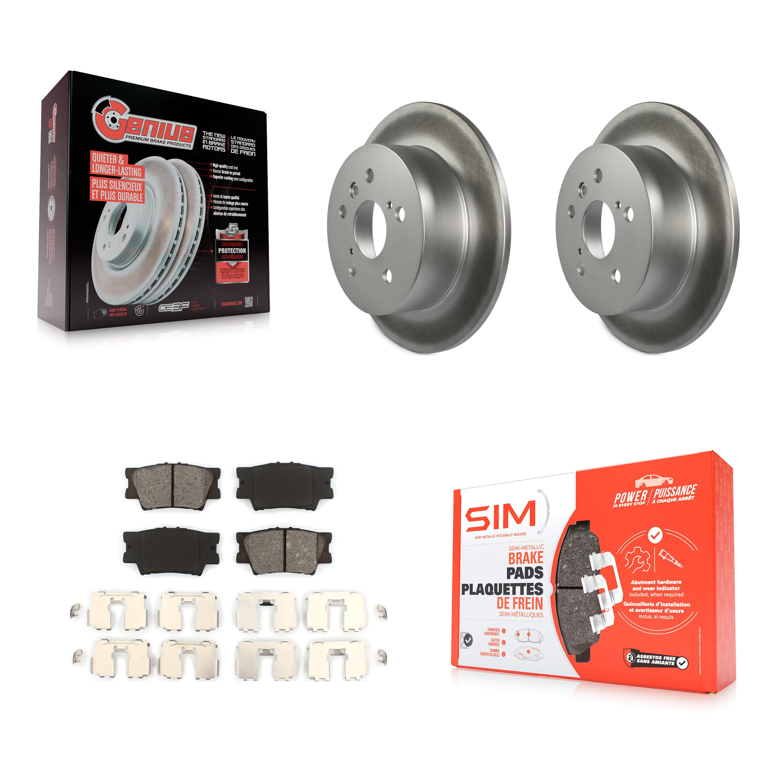 Transit Auto - KGS-101468 - Rear Disc Brake Kits image 1