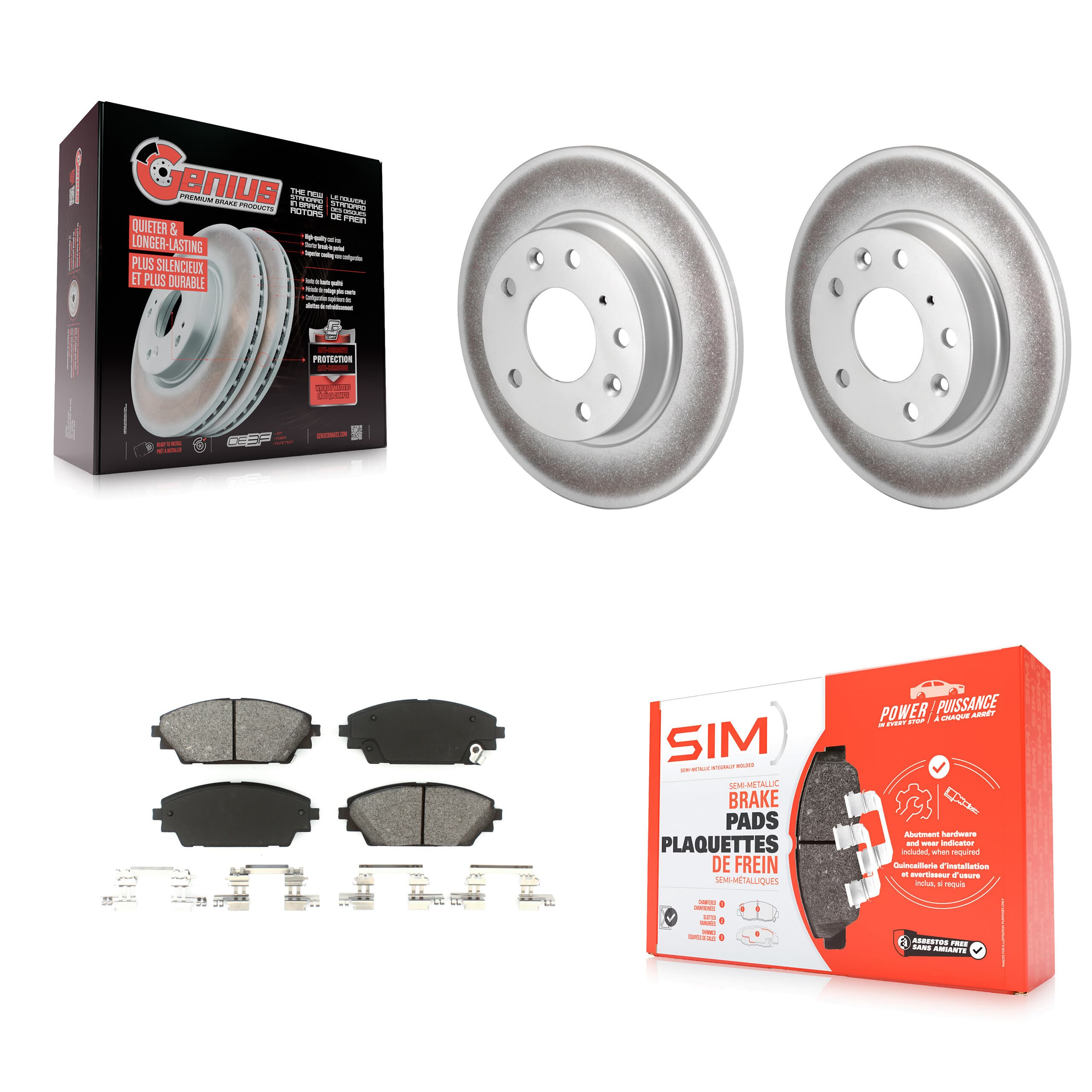 Transit Auto - KGS-101483 - Rear Disc Brake Kits image 1