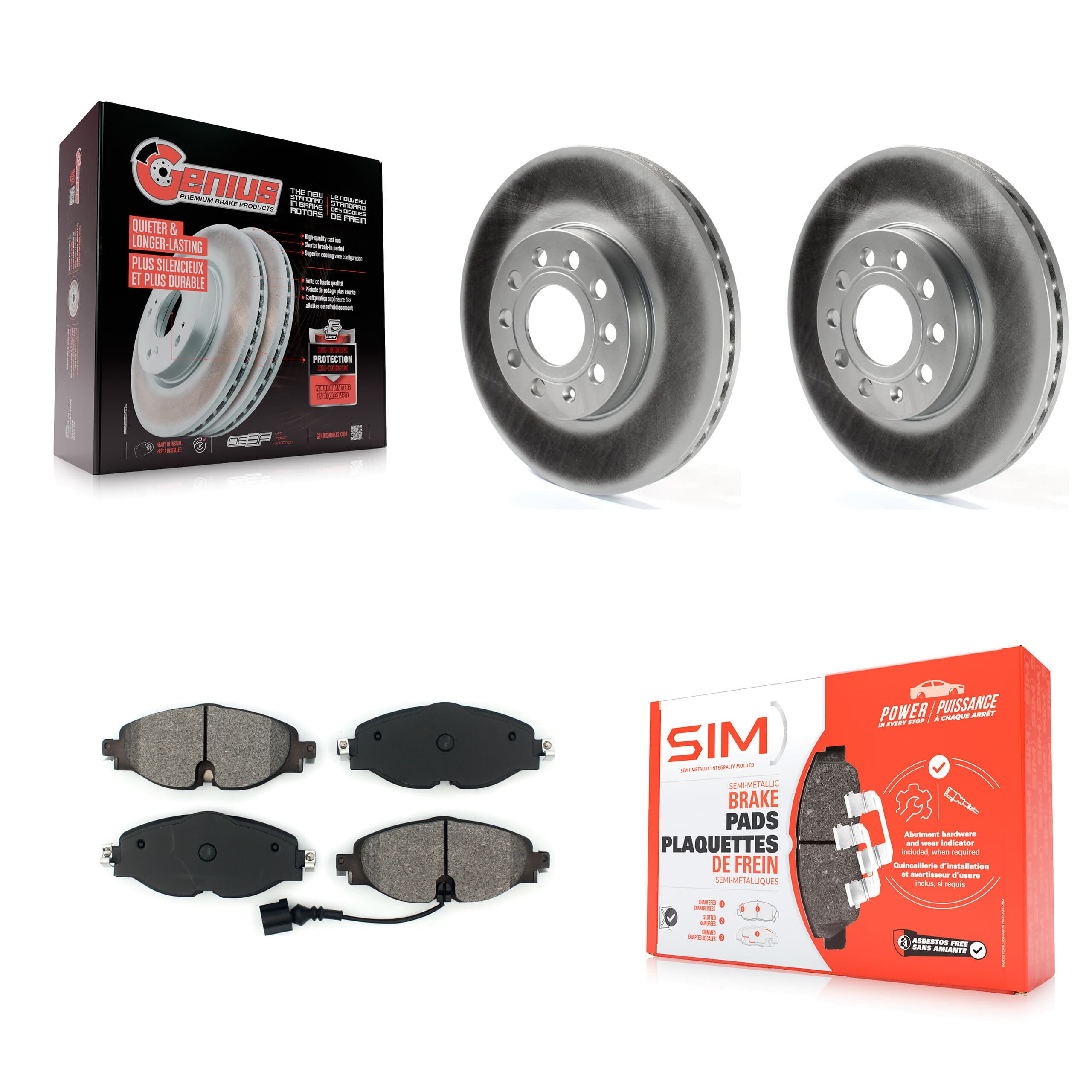 Transit Auto - KGS-101767 - Front Disc Brake Kits image 1