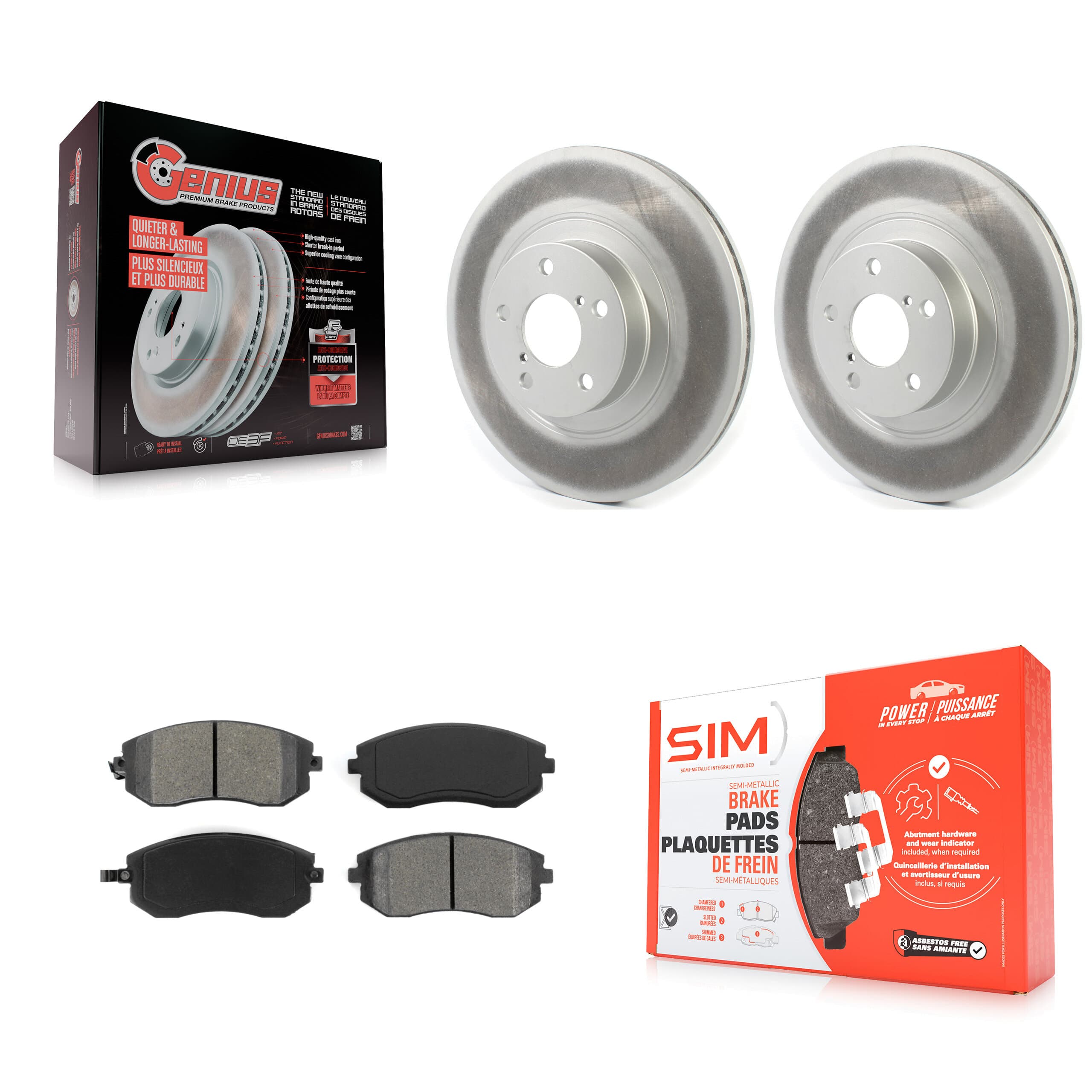 Transit Auto - KGS-101793 - Front Disc Brake Kits image 1