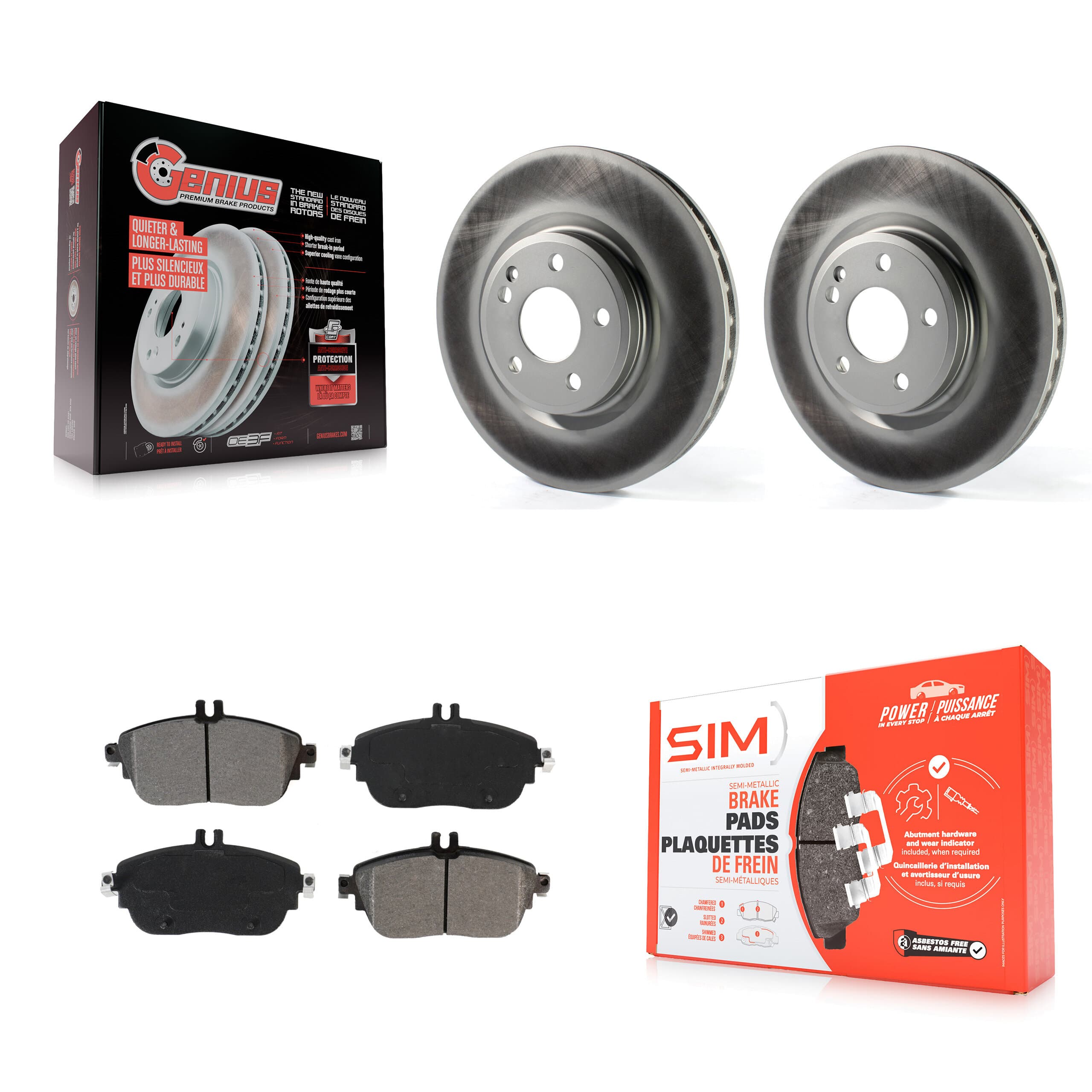 Transit Auto - KGS-101929 - Front Disc Brake Kits image 1