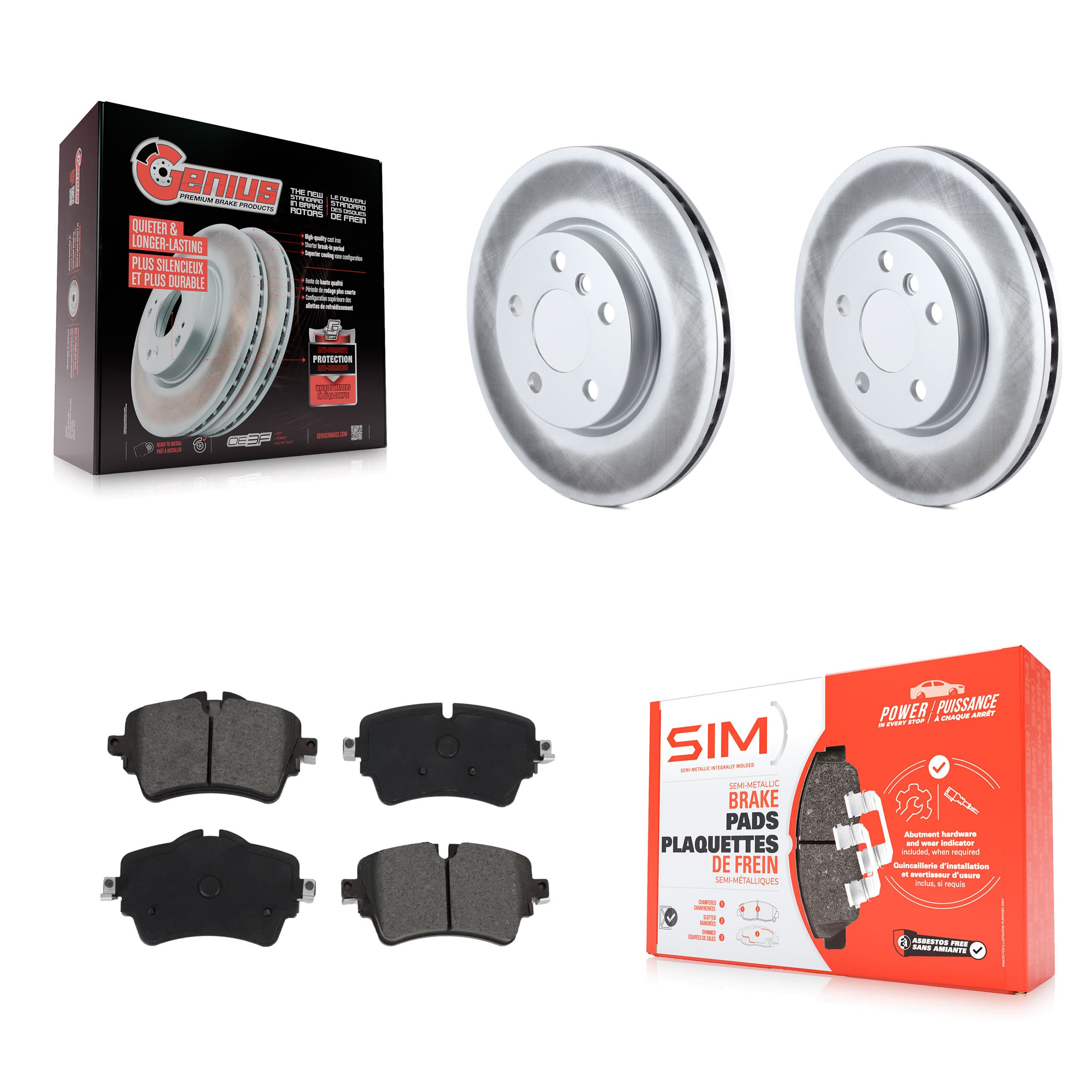 Transit Auto - KGS-101931 - Front Disc Brake Kits image 1