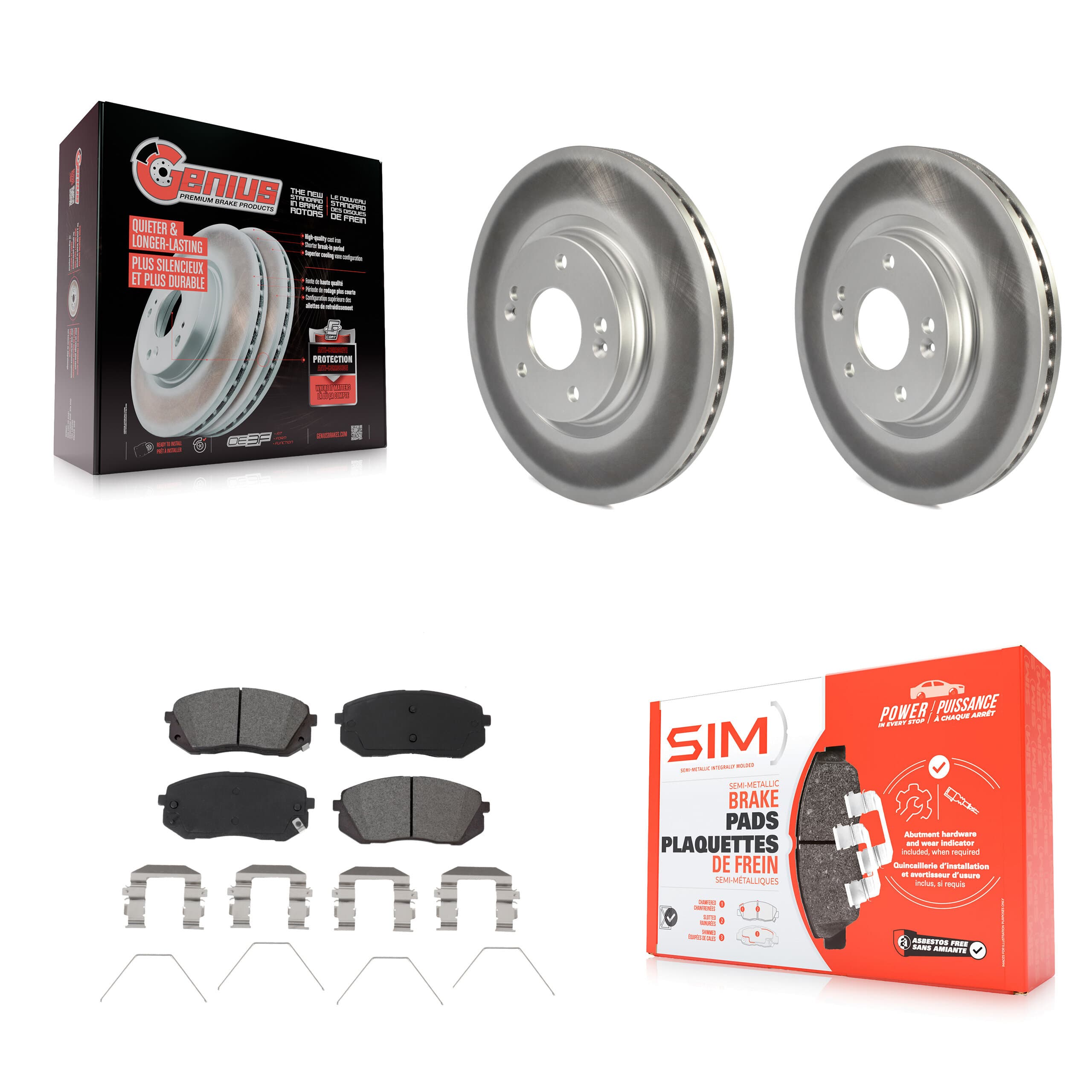 Transit Auto - KGS-101933 - Front Disc Brake Kits image 1