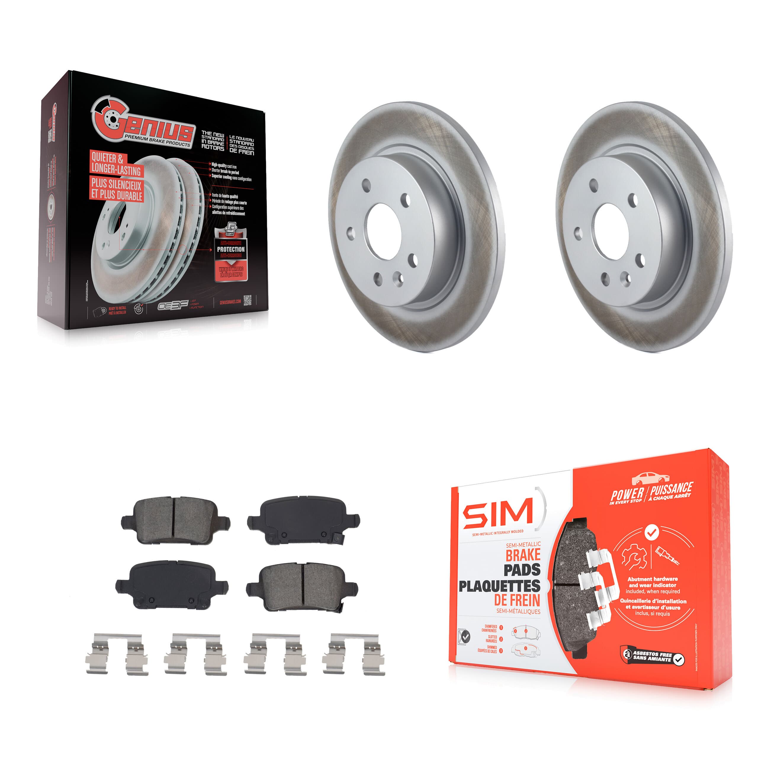 Transit Auto - KGS-102004 - Rear Disc Brake Kits image 1