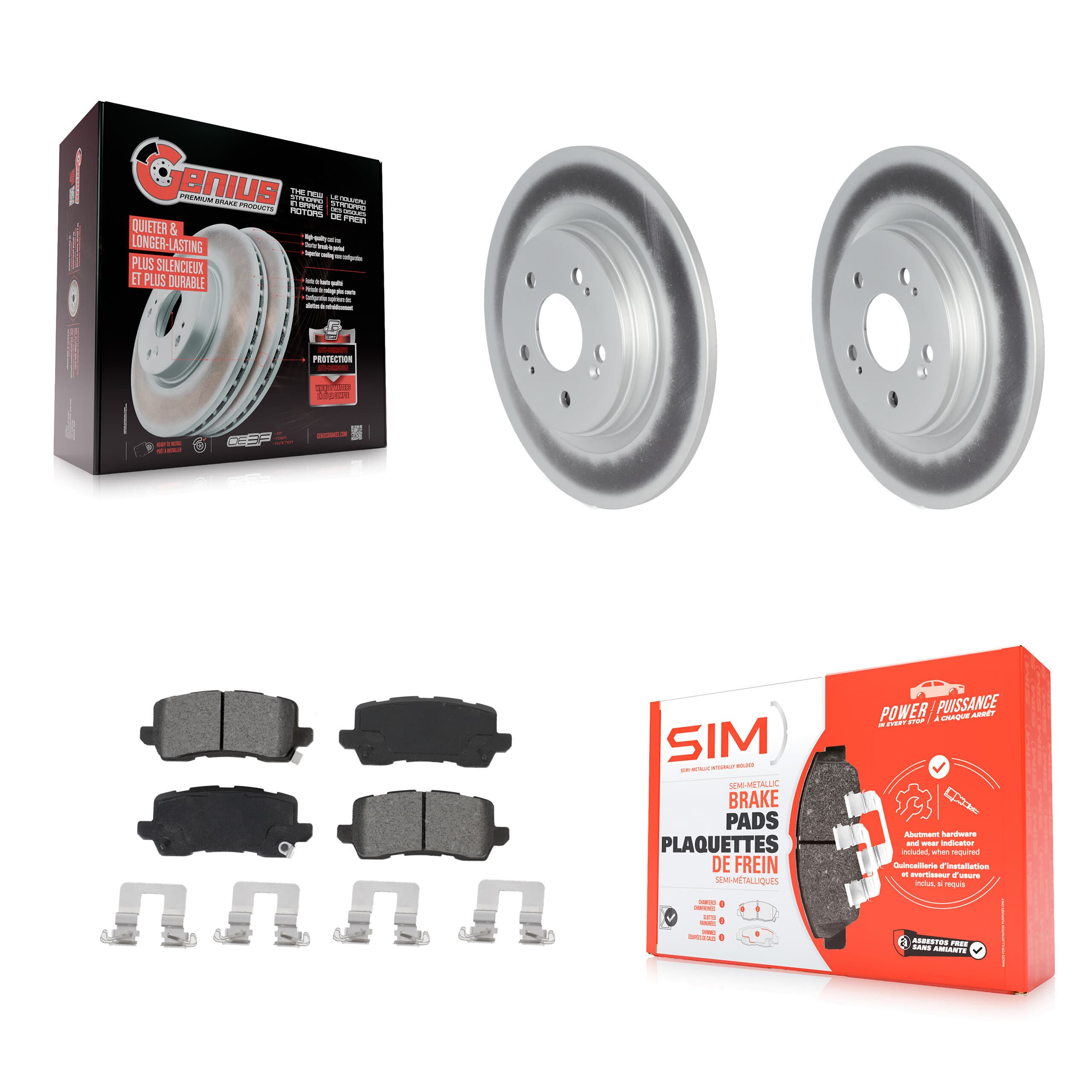 Transit Auto - KGS-102030 - Rear Disc Brake Kits image 1