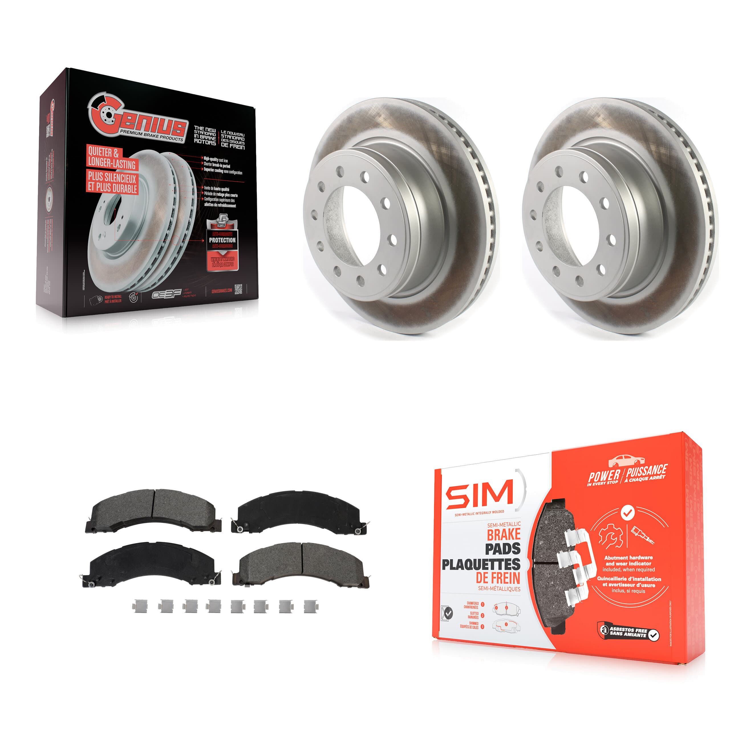 Transit Auto - KGS-102085 - Front Disc Brake Kits image 1