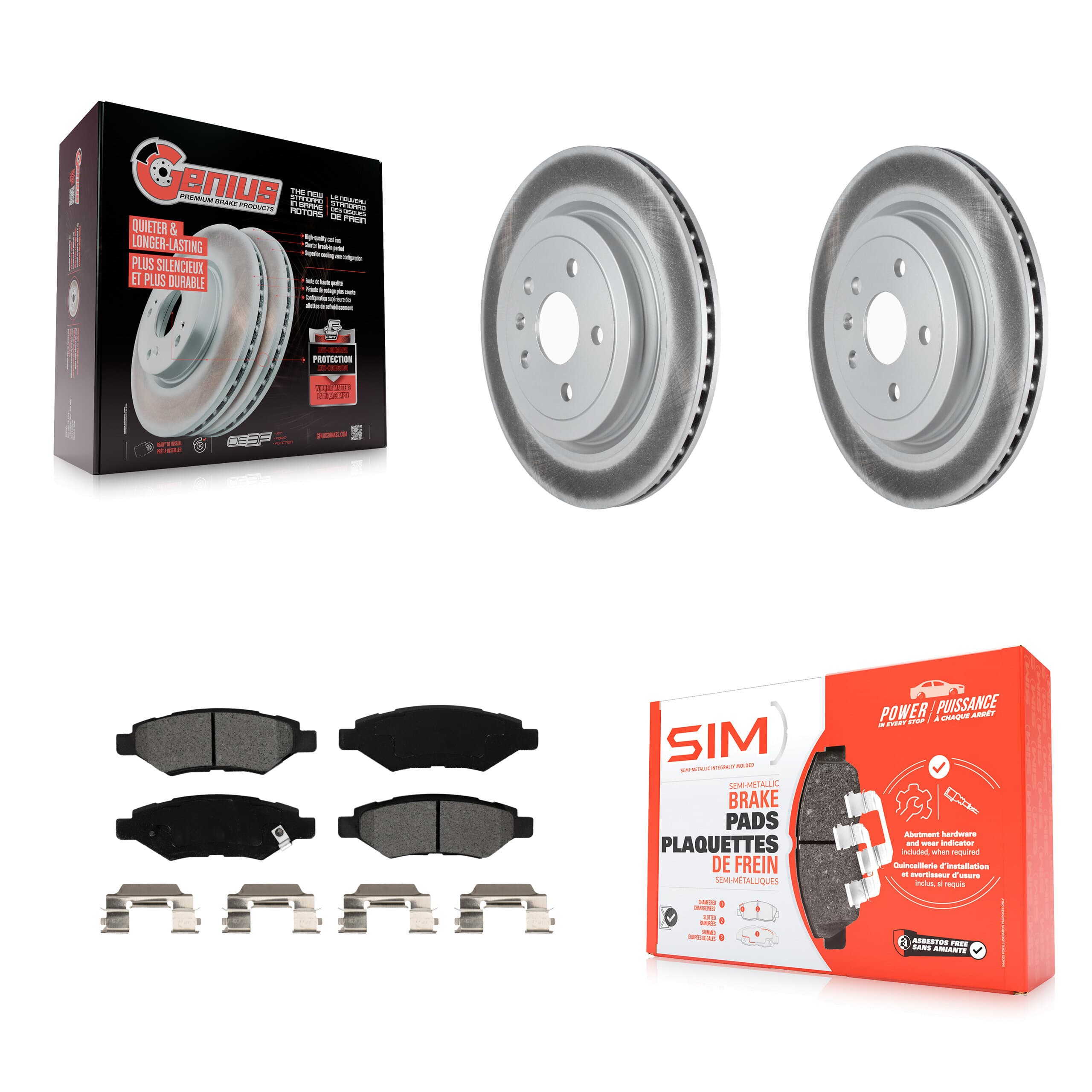 Transit Auto - KGS-102150 - Rear Disc Brake Kits image 1