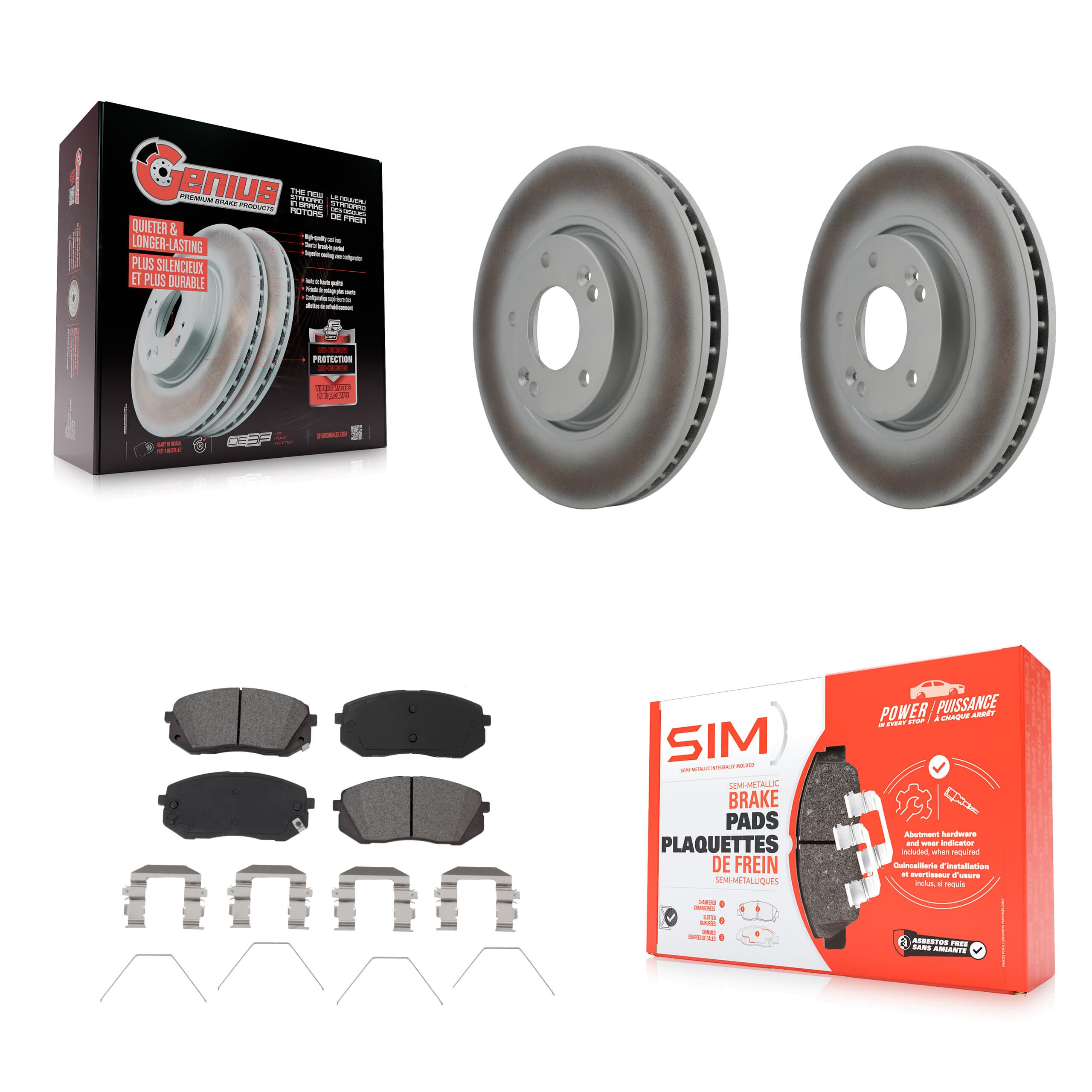Transit Auto - KGS-102251 - Front Disc Brake Kits image 1