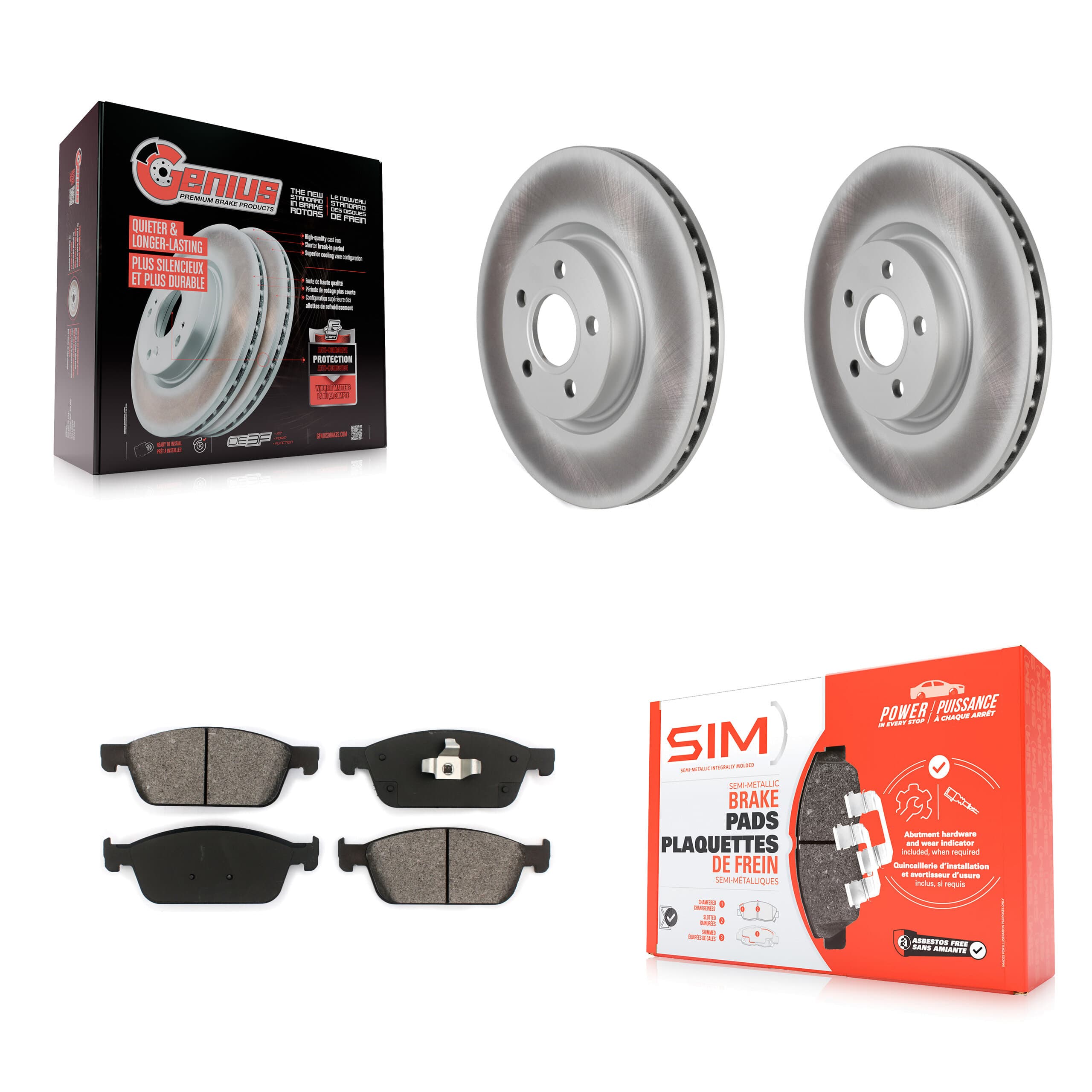 Transit Auto - KGS-102261 - Front Disc Brake Kits image 1