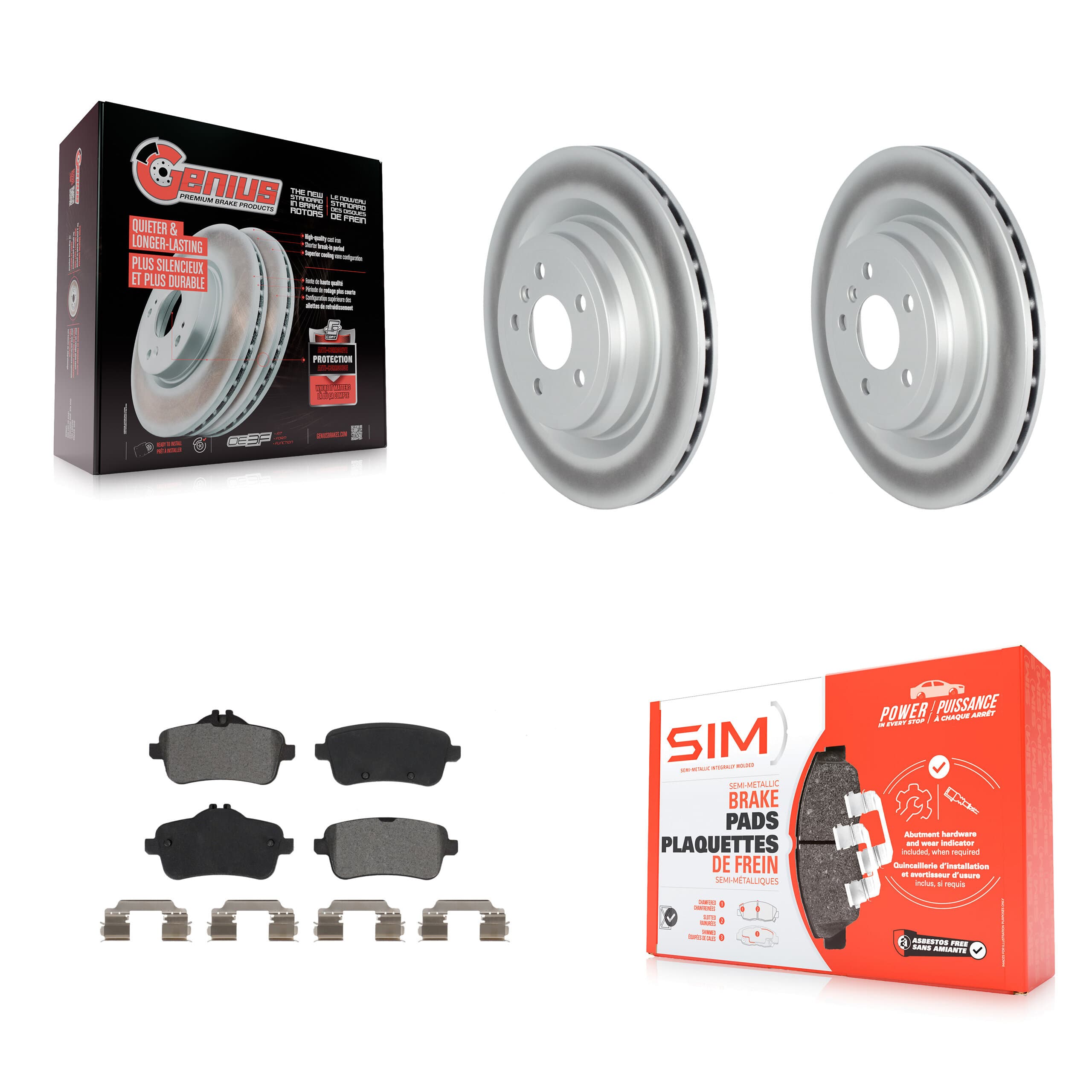 Transit Auto - KGS-102315 - Rear Disc Brake Kits image 1