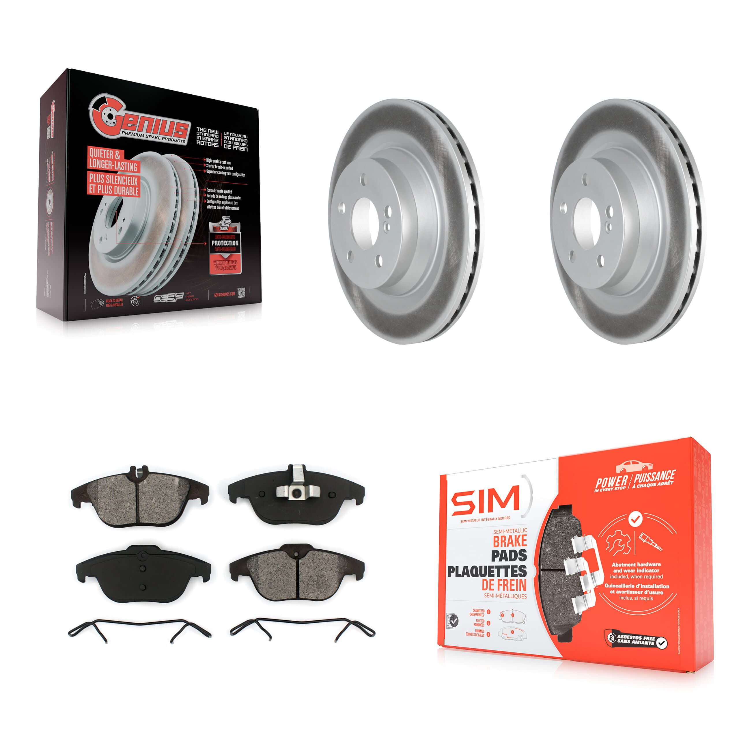 Transit Auto - KGS-102317 - Rear Disc Brake Kits image 1