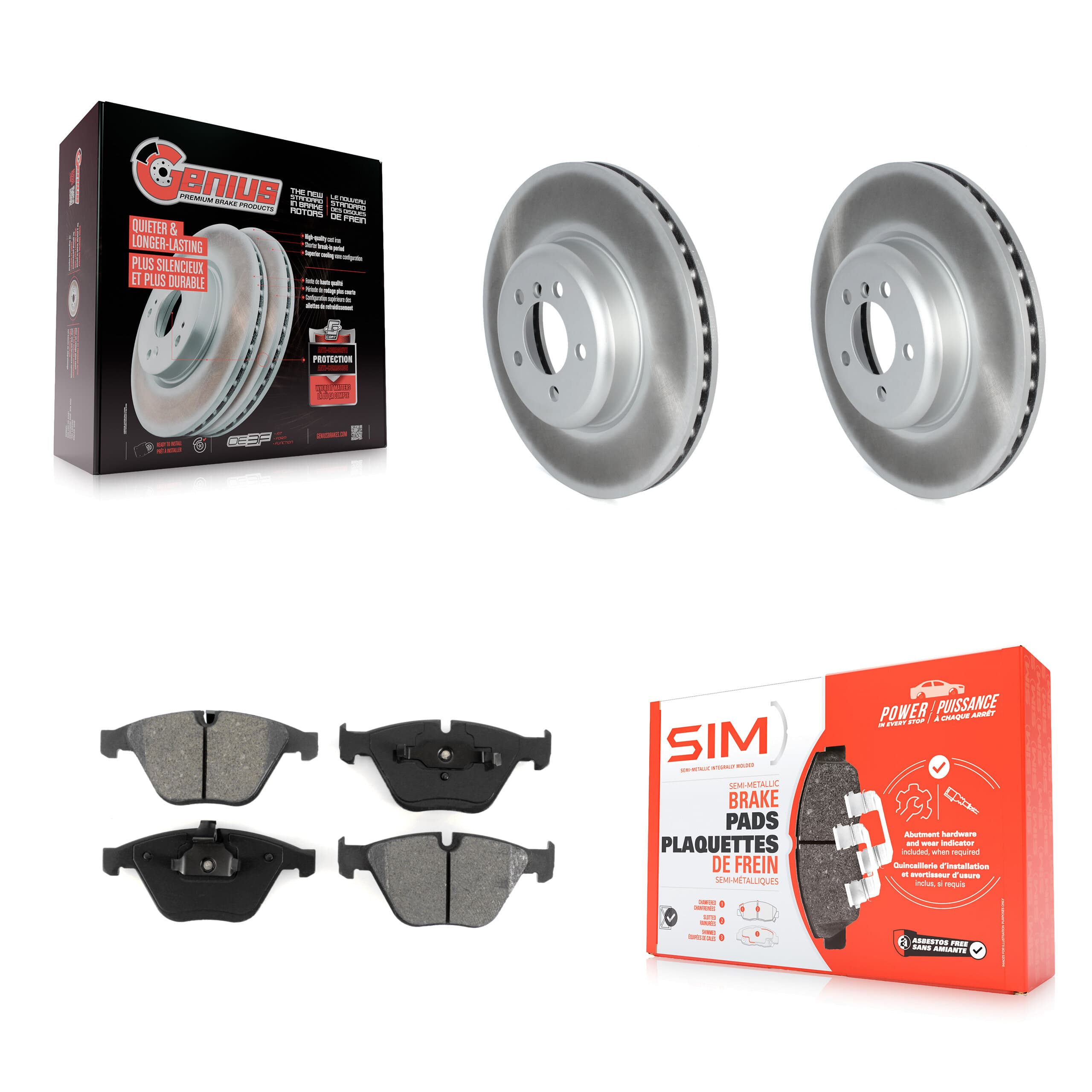 Transit Auto - KGS-102332 - Front Disc Brake Kits image 1