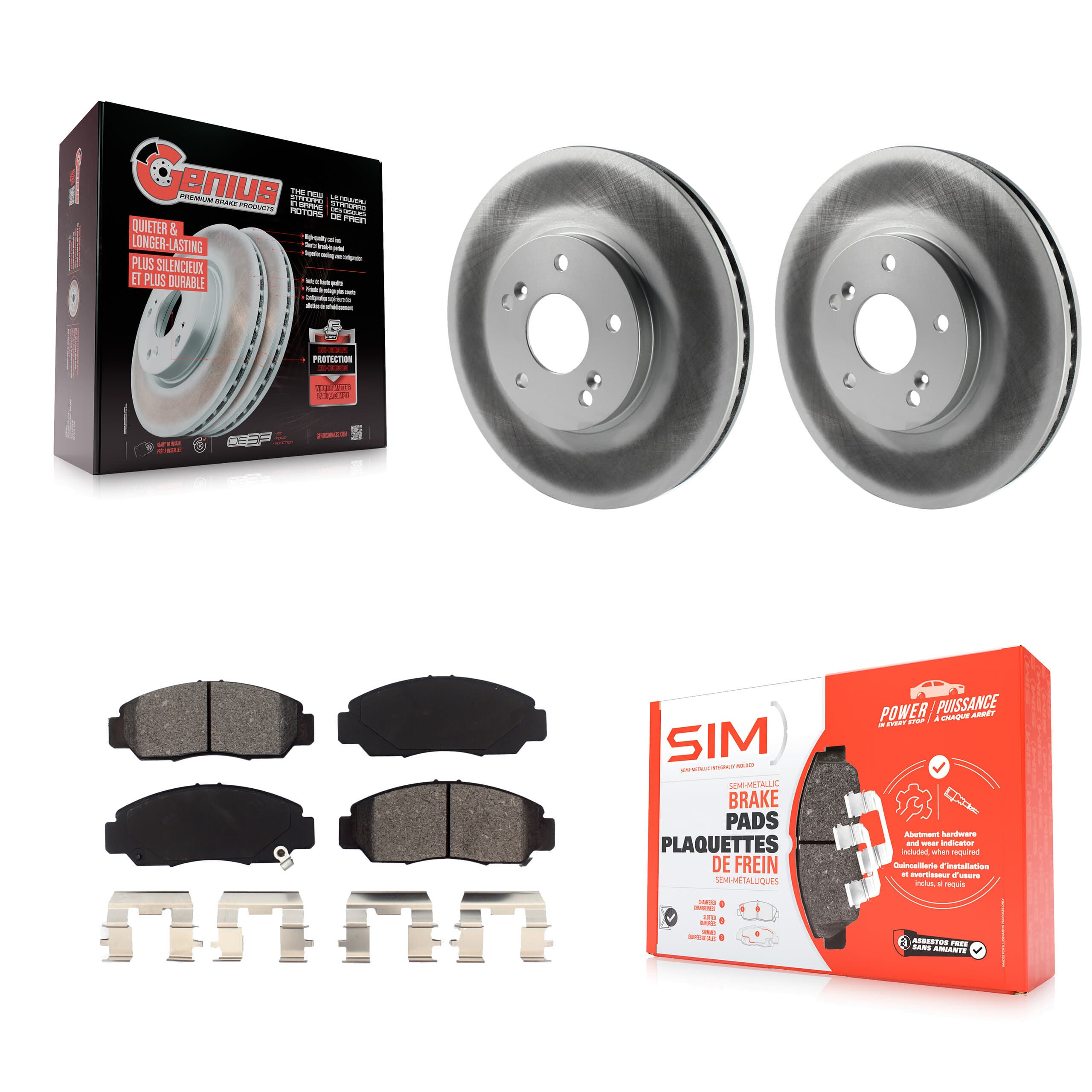 Transit Auto - KGS-102382 - Front Disc Brake Kits image 1