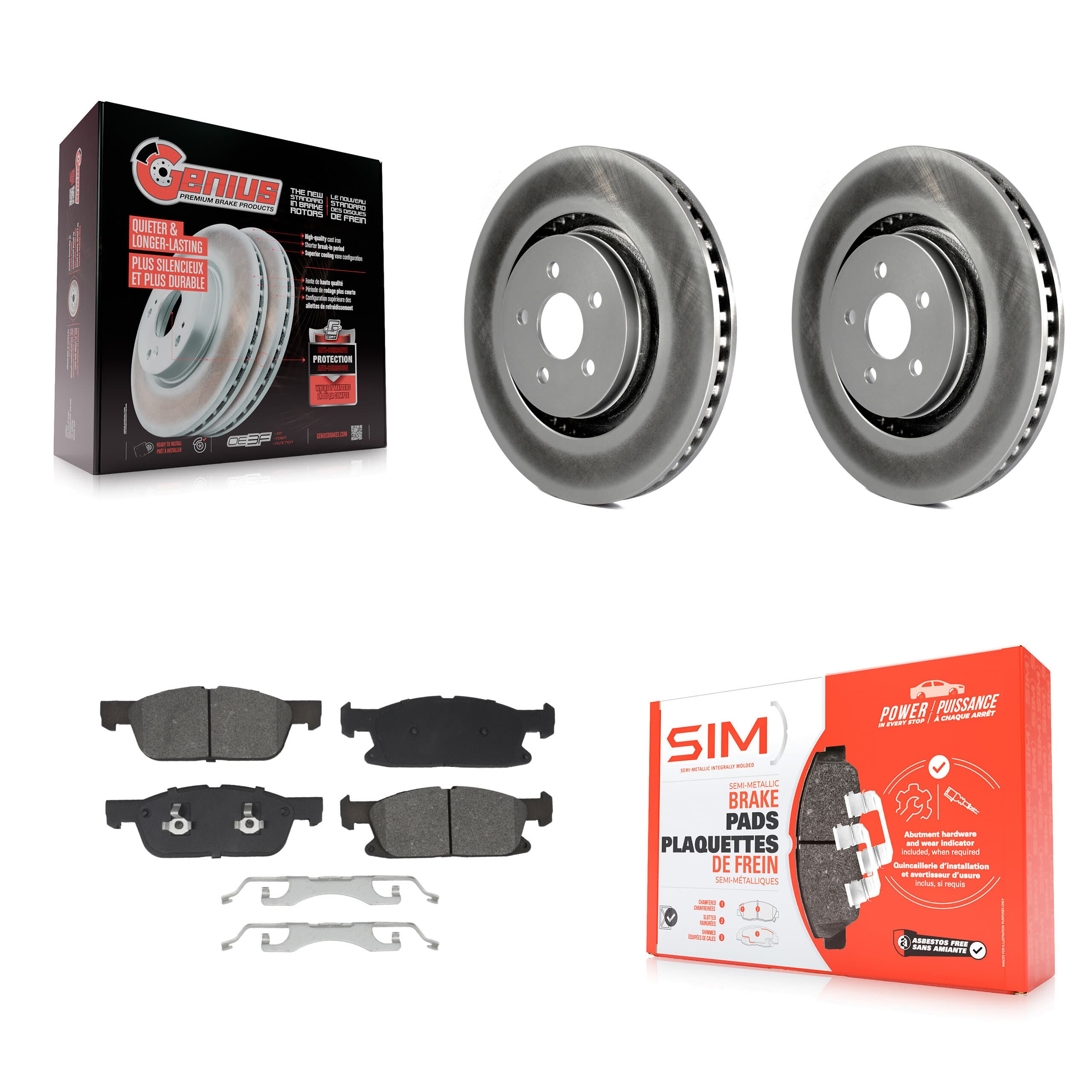 Transit Auto - KGS-102630 - Front Disc Brake Kits image 1