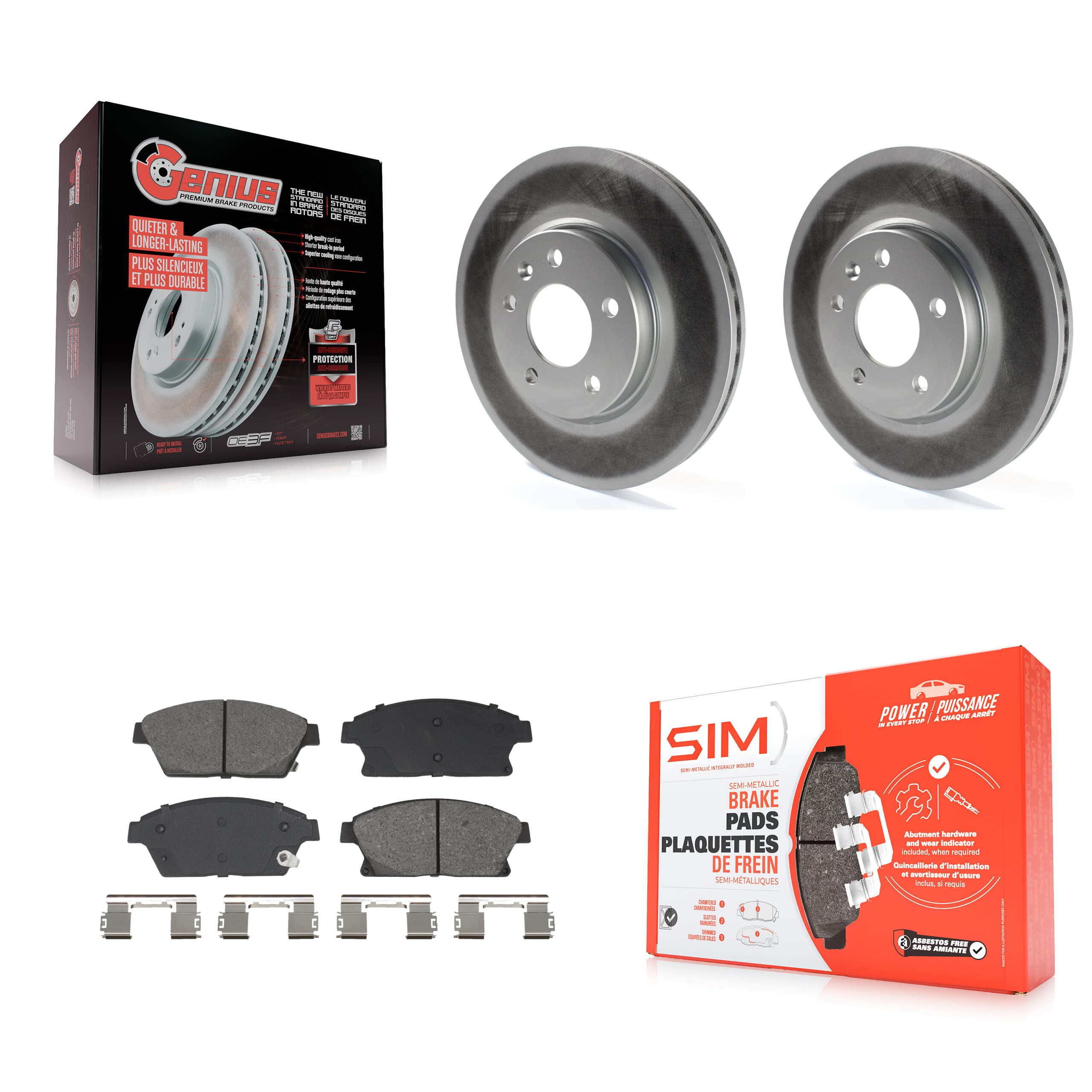 Transit Auto - KGS-102632 - Front Disc Brake Kits image 1