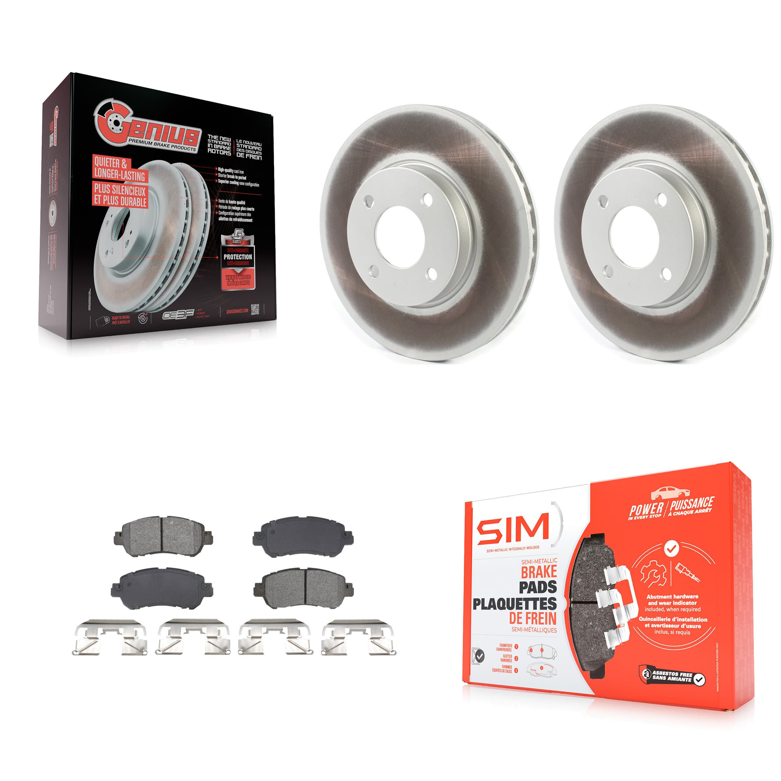 Transit Auto - KGS-102644 - Front Disc Brake Kits image 1