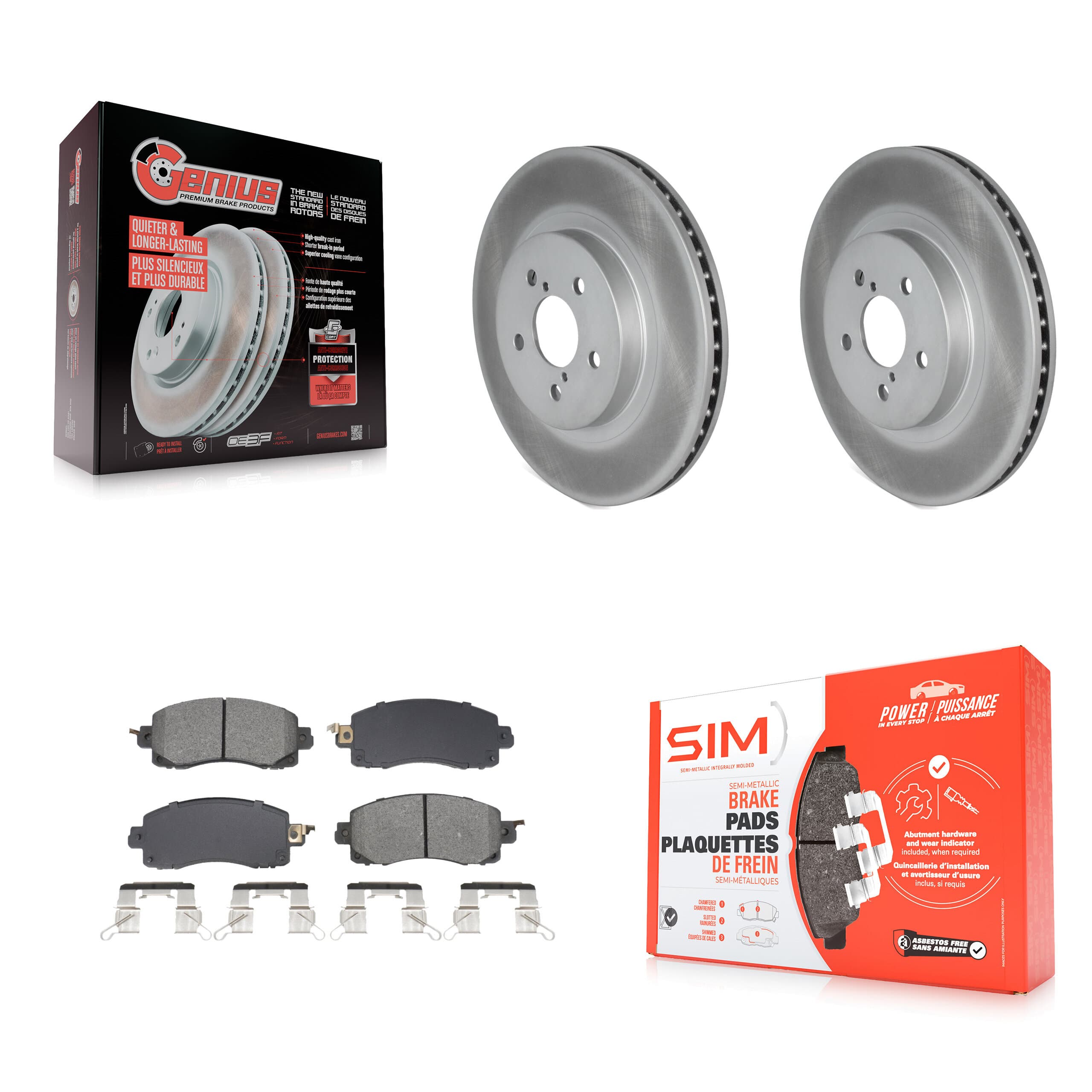 Transit Auto - KGS-102651 - Front Disc Brake Kits image 1