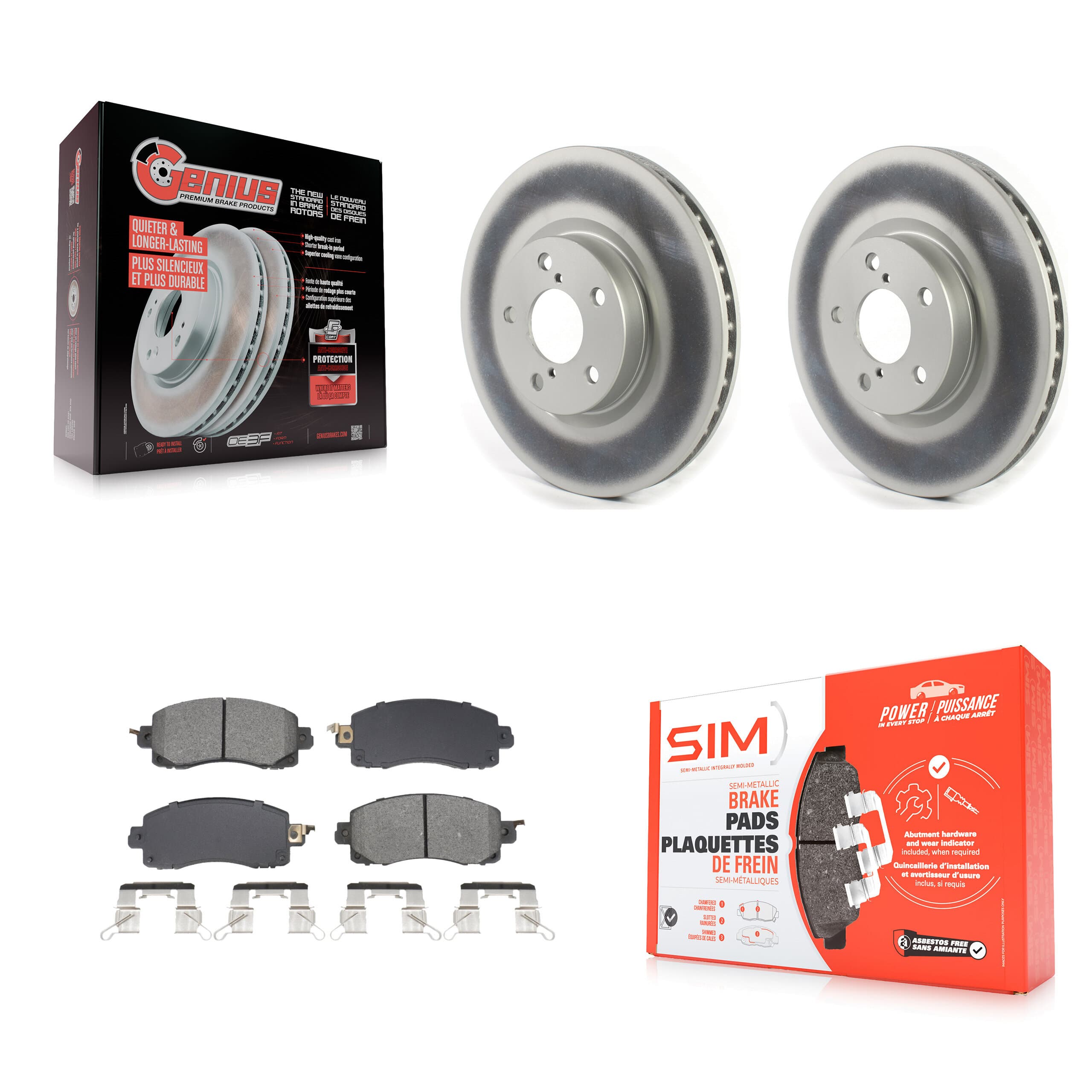 Transit Auto - KGS-102652 - Front Disc Brake Kits image 1