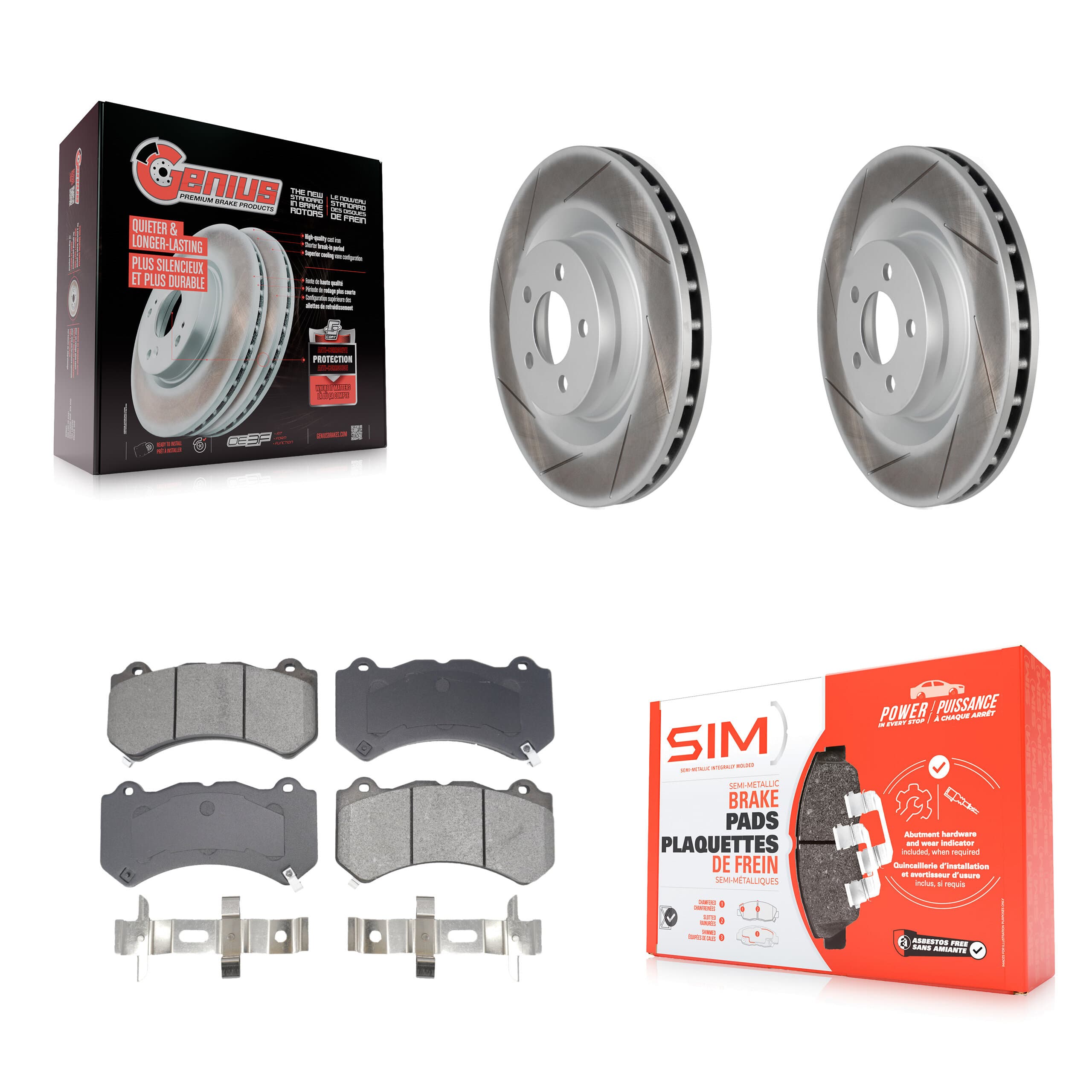 Transit Auto - KGS-102666 - Front Disc Brake Kits image 1