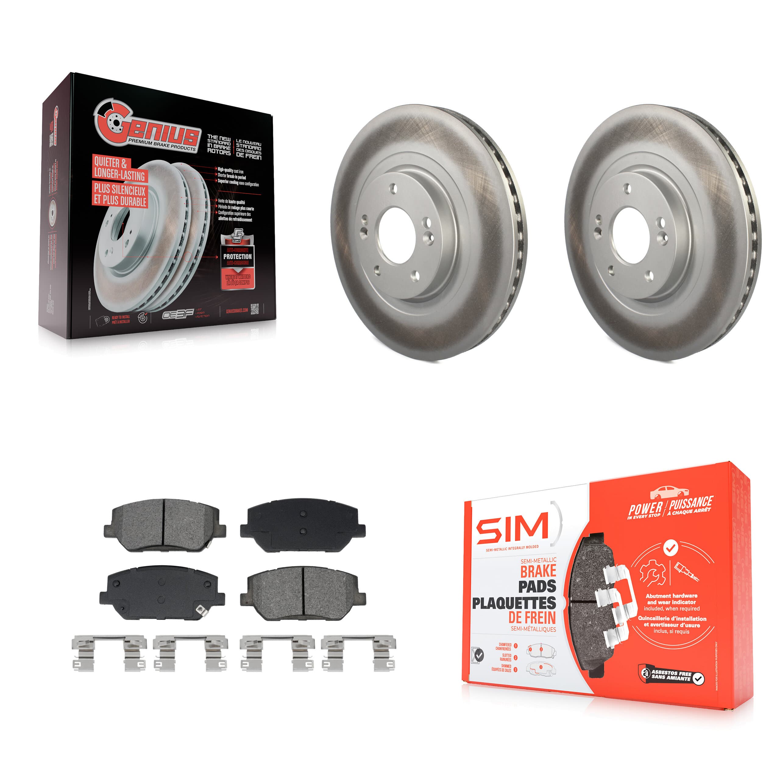 Transit Auto - KGS-102678 - Front Disc Brake Kits image 1