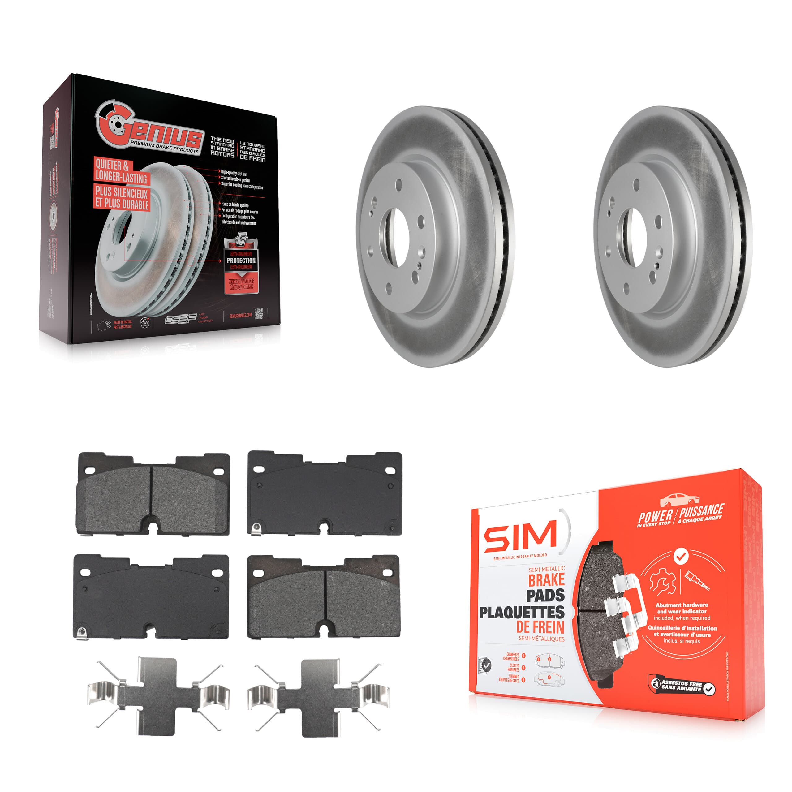 Transit Auto - KGS-102679 - Front Disc Brake Kits image 1