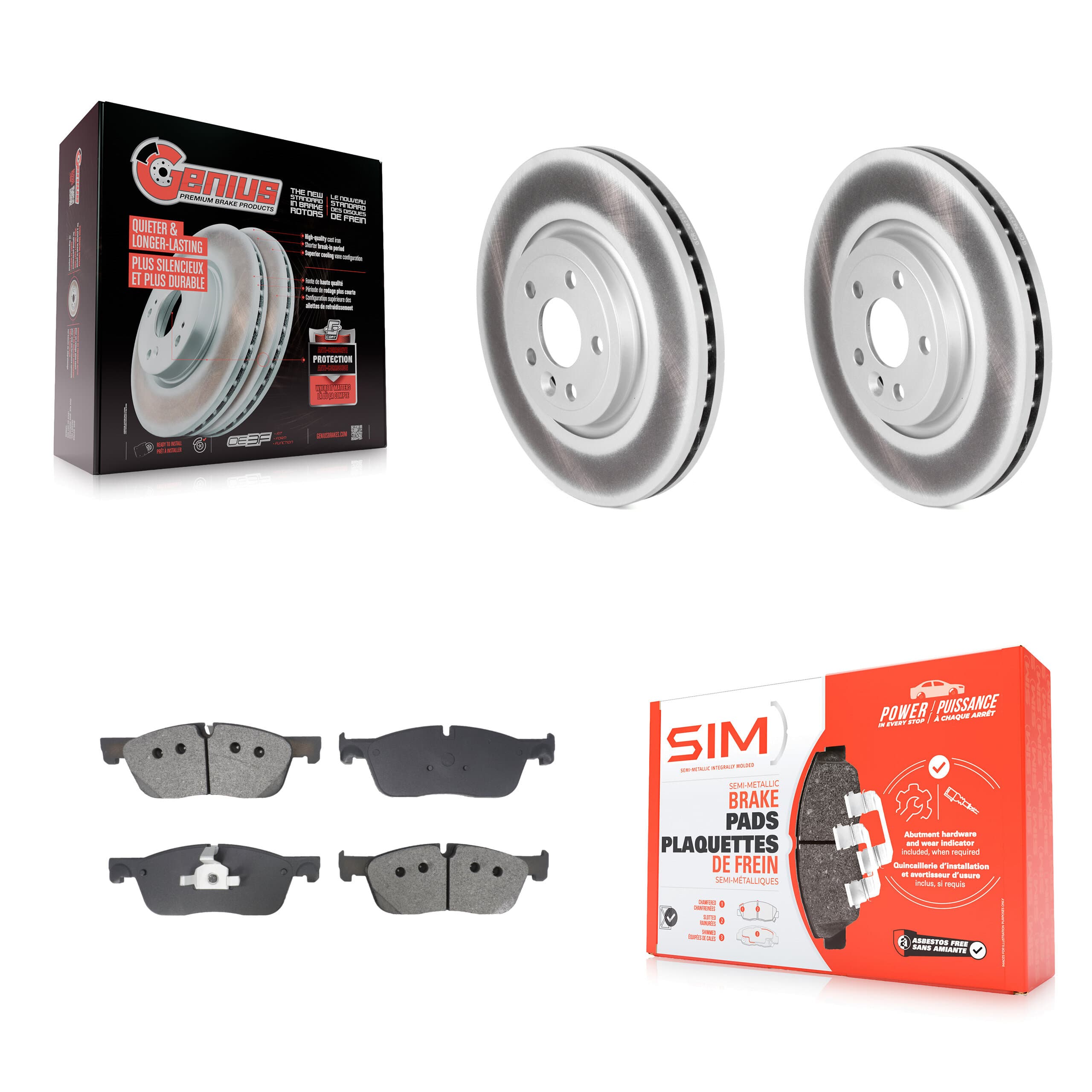 Transit Auto - KGS-102685 - Front Disc Brake Kits image 1