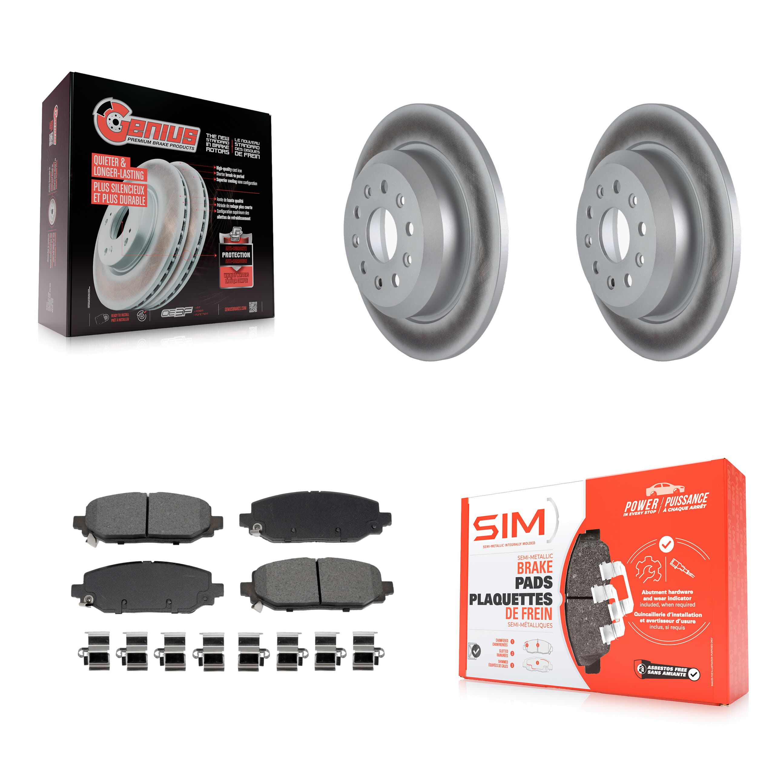Transit Auto - KGS-102710 - Rear Disc Brake Kits image 1