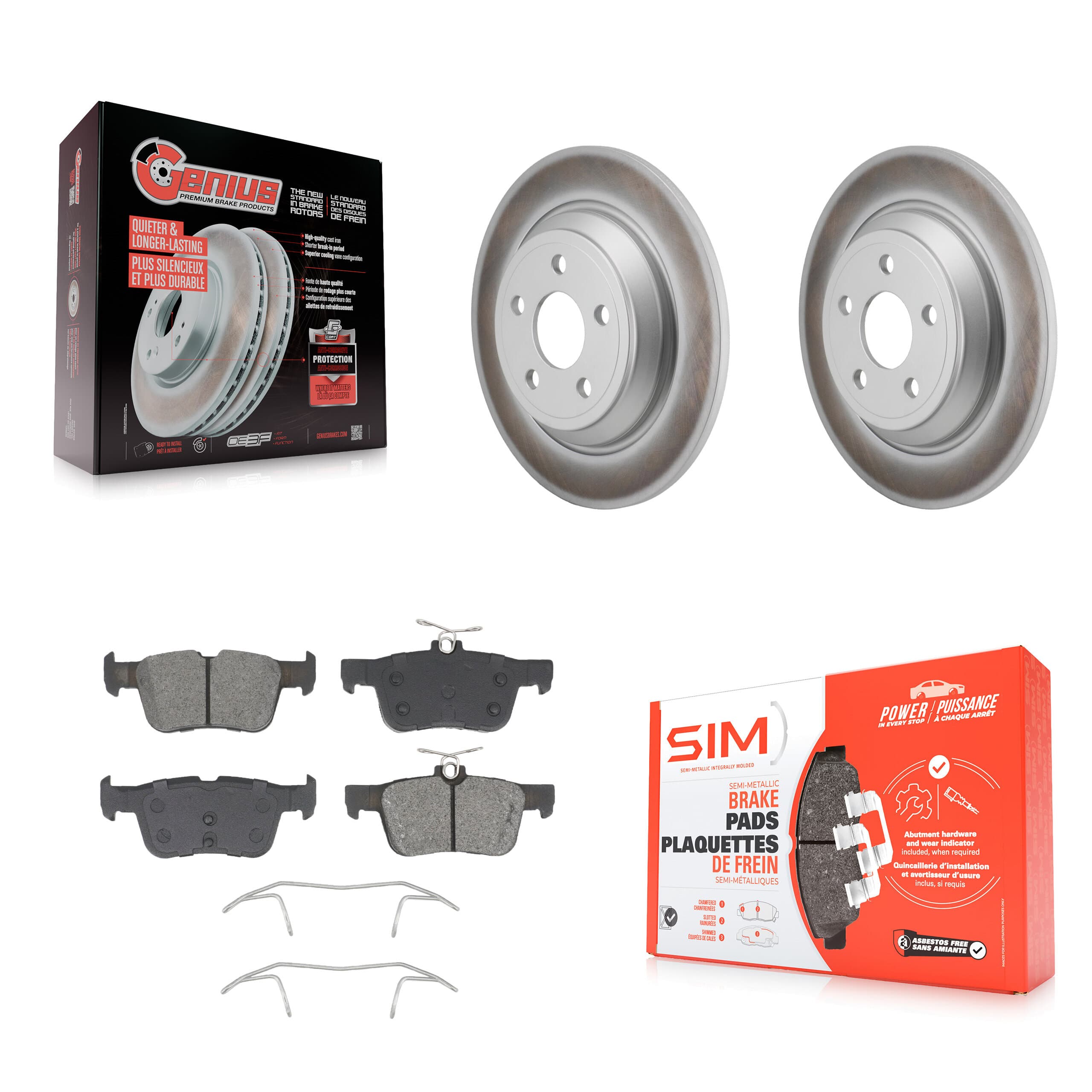 Transit Auto - KGS-102729 - Rear Disc Brake Kits image 1