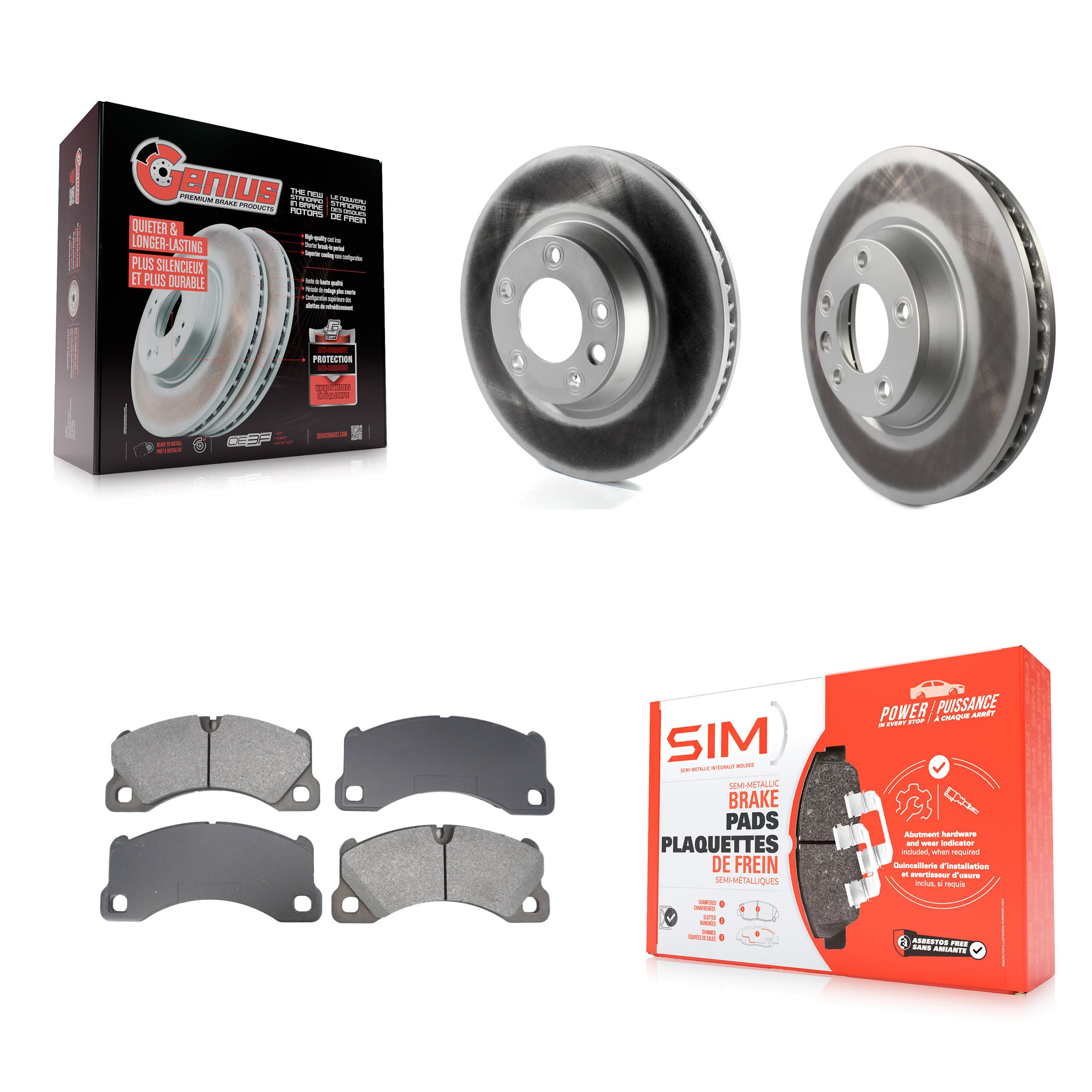 Transit Auto - KGS-102752 - Front Disc Brake Kits image 1