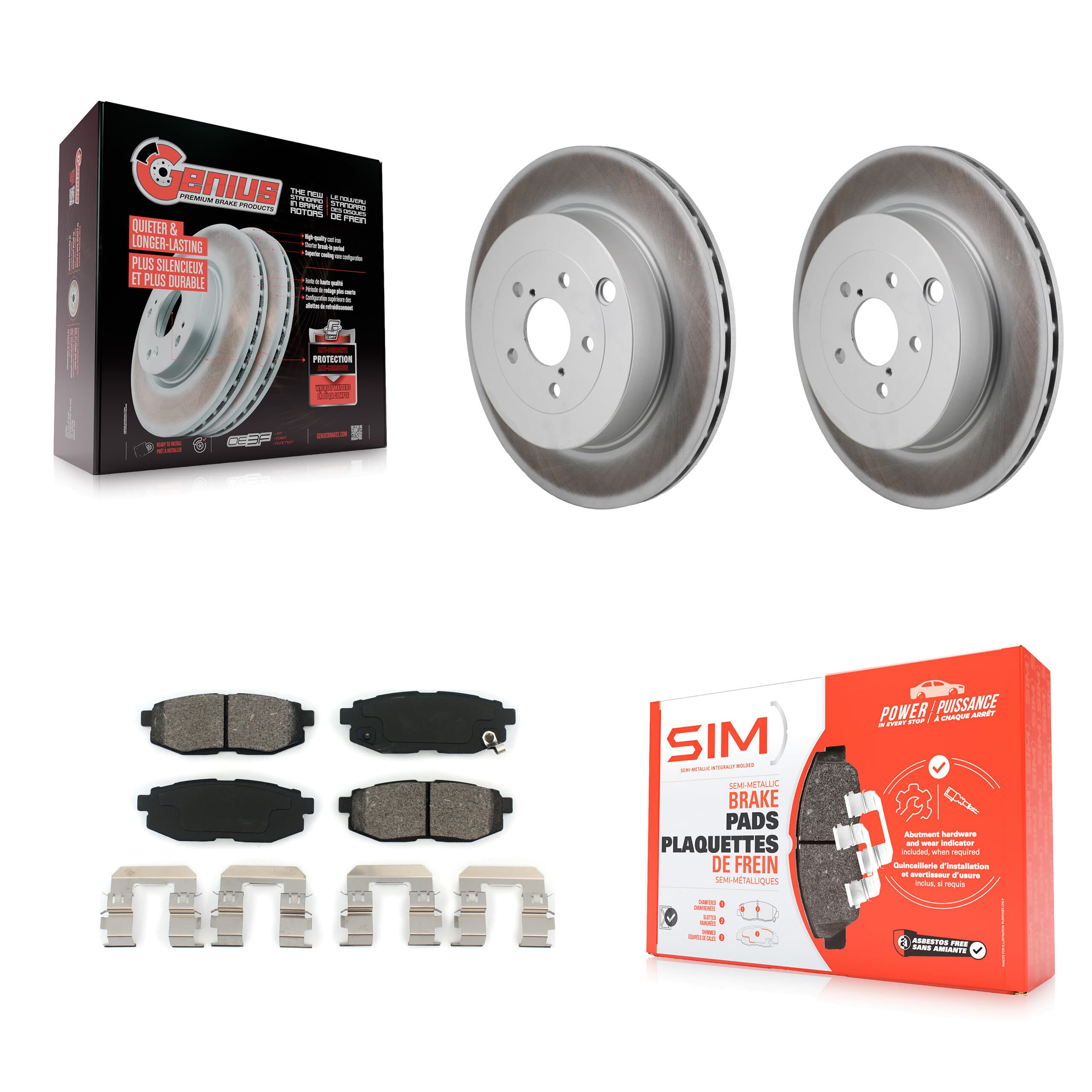 Transit Auto - KGS-102843 - Rear Disc Brake Kits image 1
