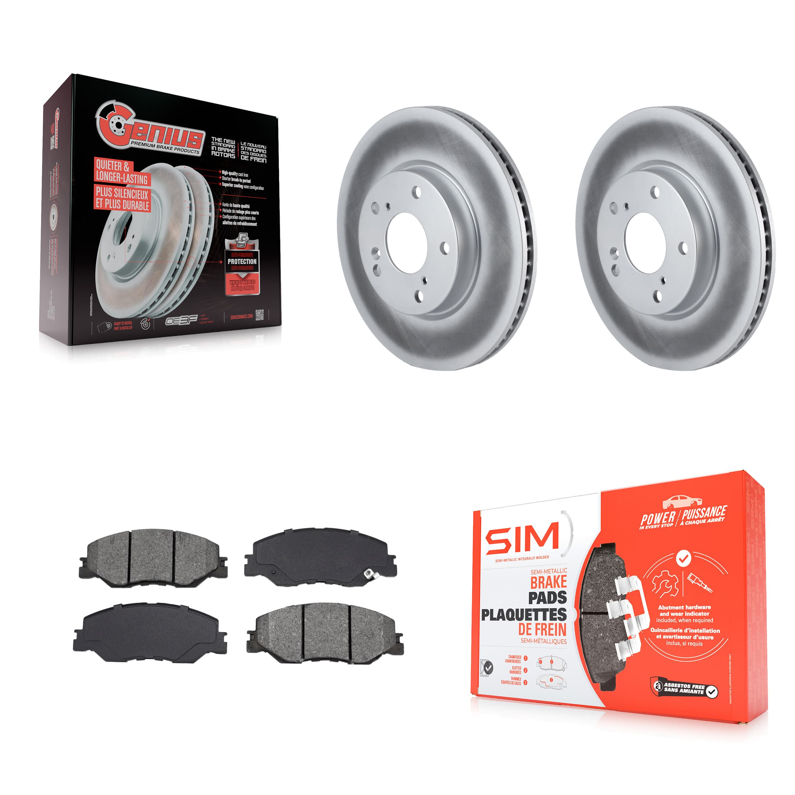 Transit Auto - KGS-102910 - Front Disc Brake Kits image 1