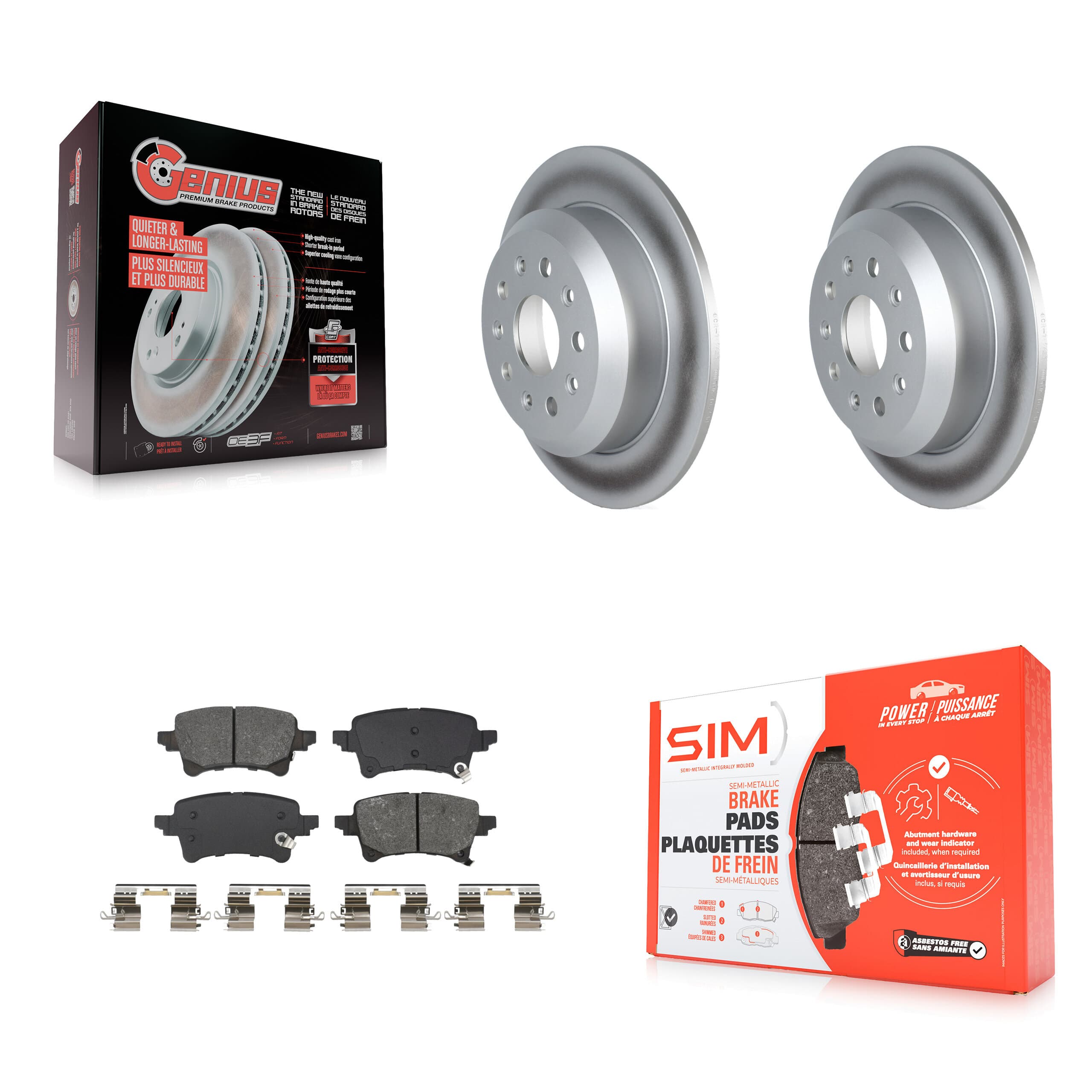 Transit Auto - KGS-102930 - Rear Disc Brake Kits image 1