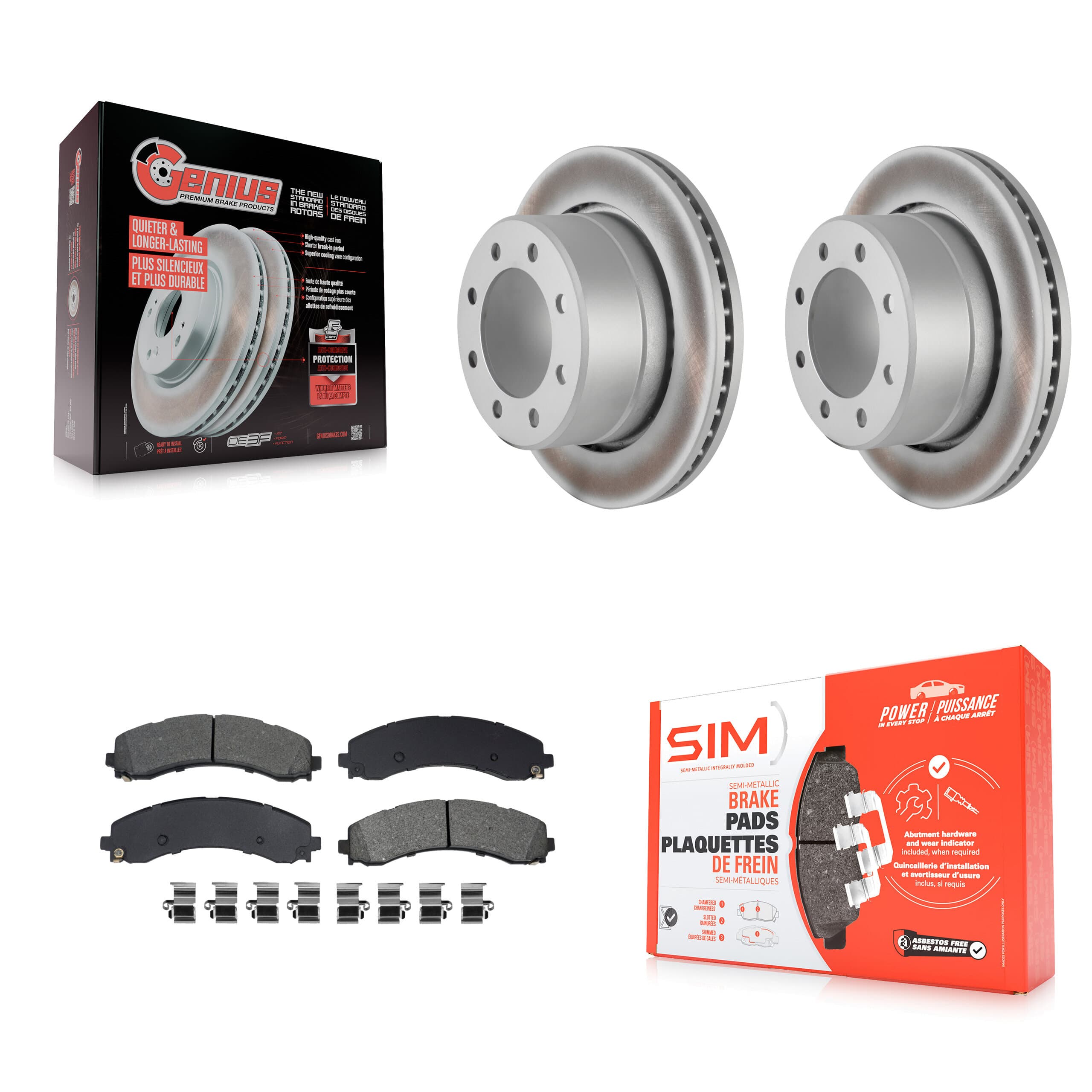 Transit Auto - KGS-102932 - Rear Disc Brake Kits image 1