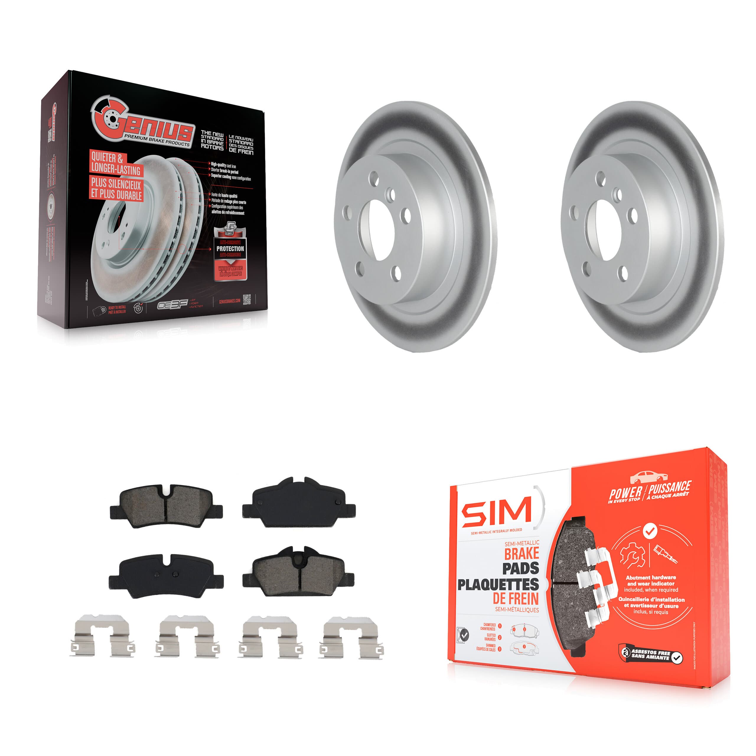 Transit Auto - KGS-103611 - Rear Disc Brake Kits image 1