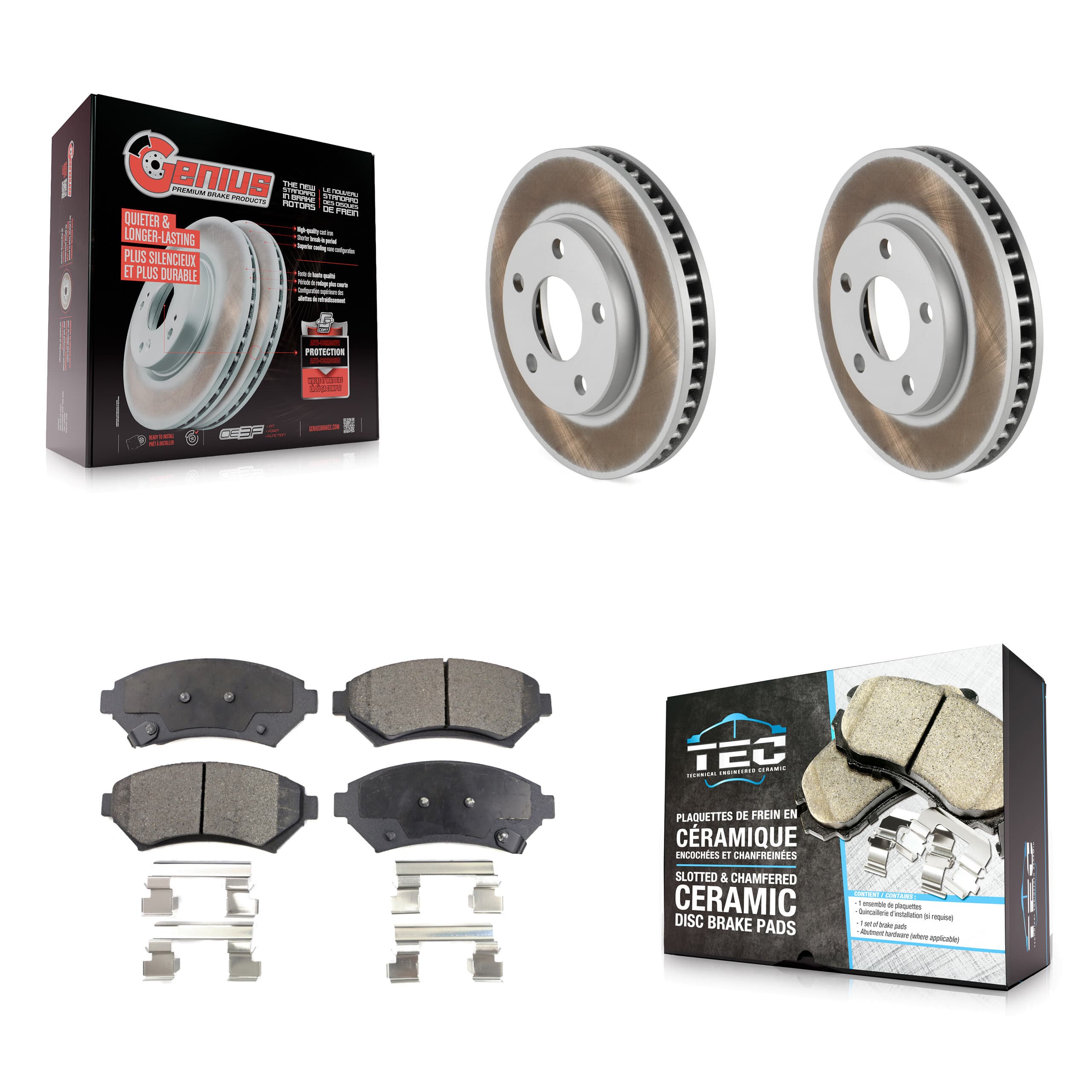 Transit Auto - KGT-100005 - Front Disc Brake Kits image 1