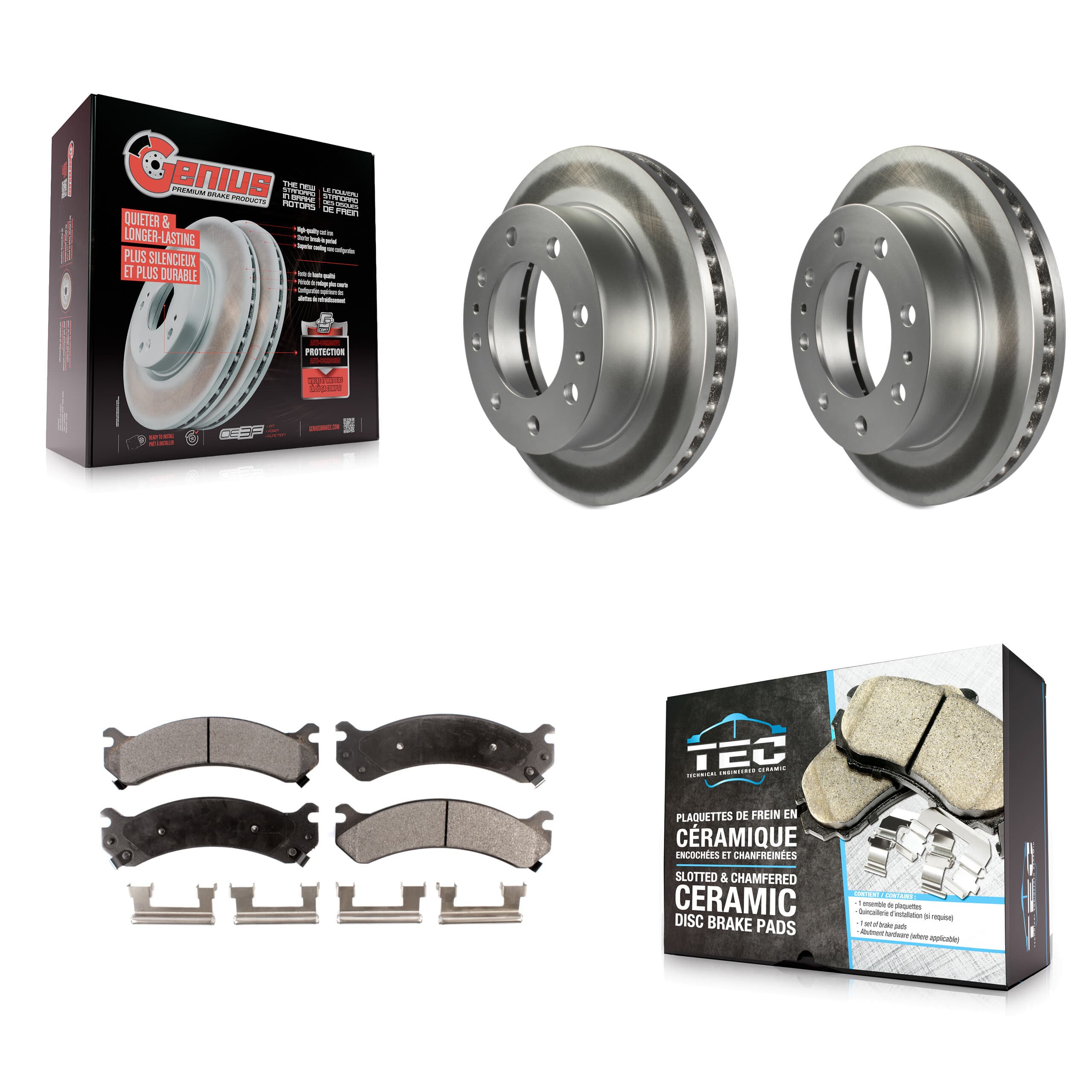 Transit Auto - KGT-100013 - Front Disc Brake Kits image 1