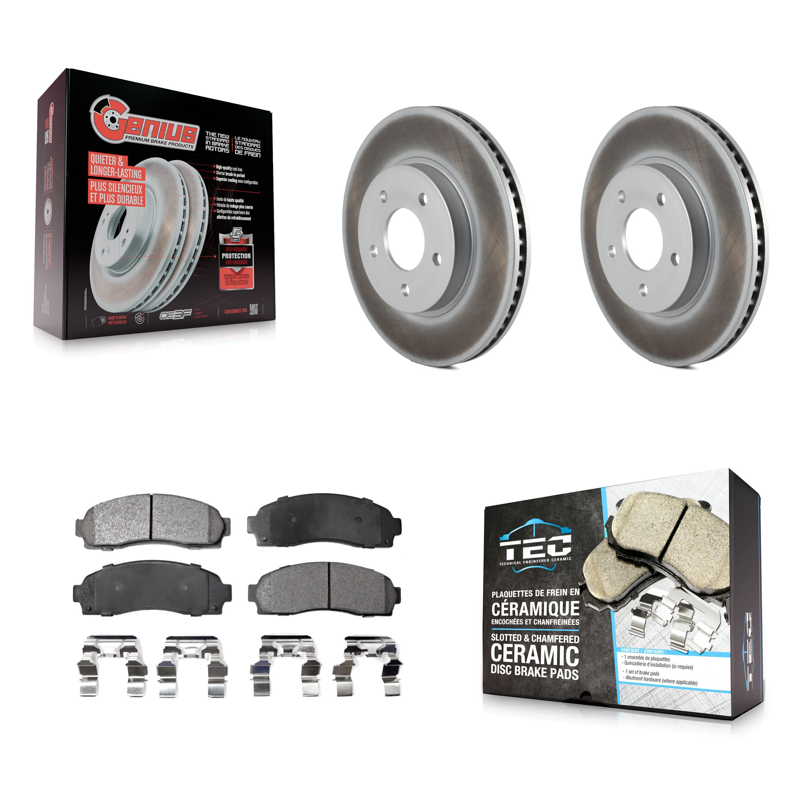 Transit Auto - KGT-100021 - Front Disc Brake Kits image 1