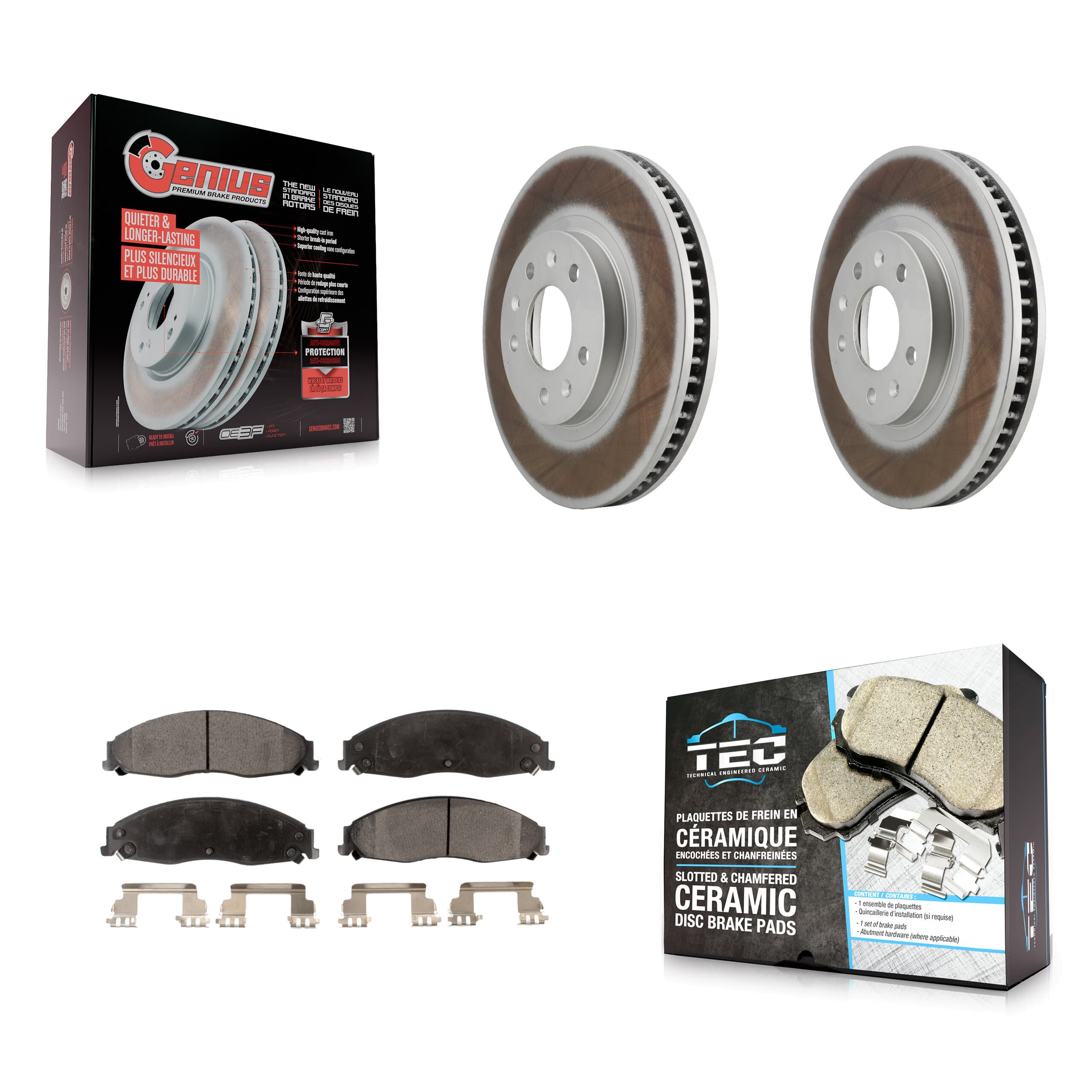 Transit Auto - KGT-100022 - Front Disc Brake Kits image 1