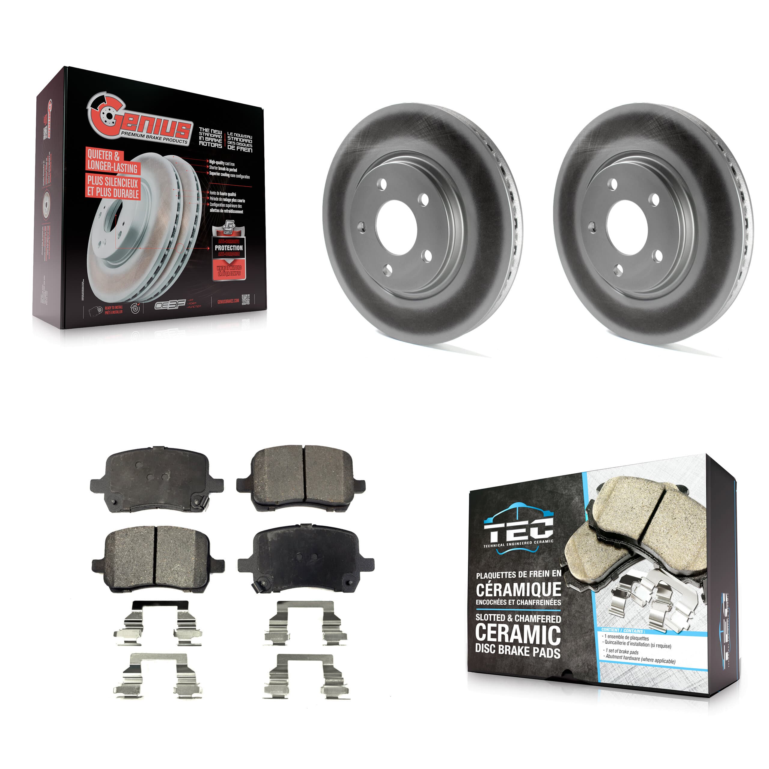 Transit Auto - KGT-100024 - Front Disc Brake Kits image 1