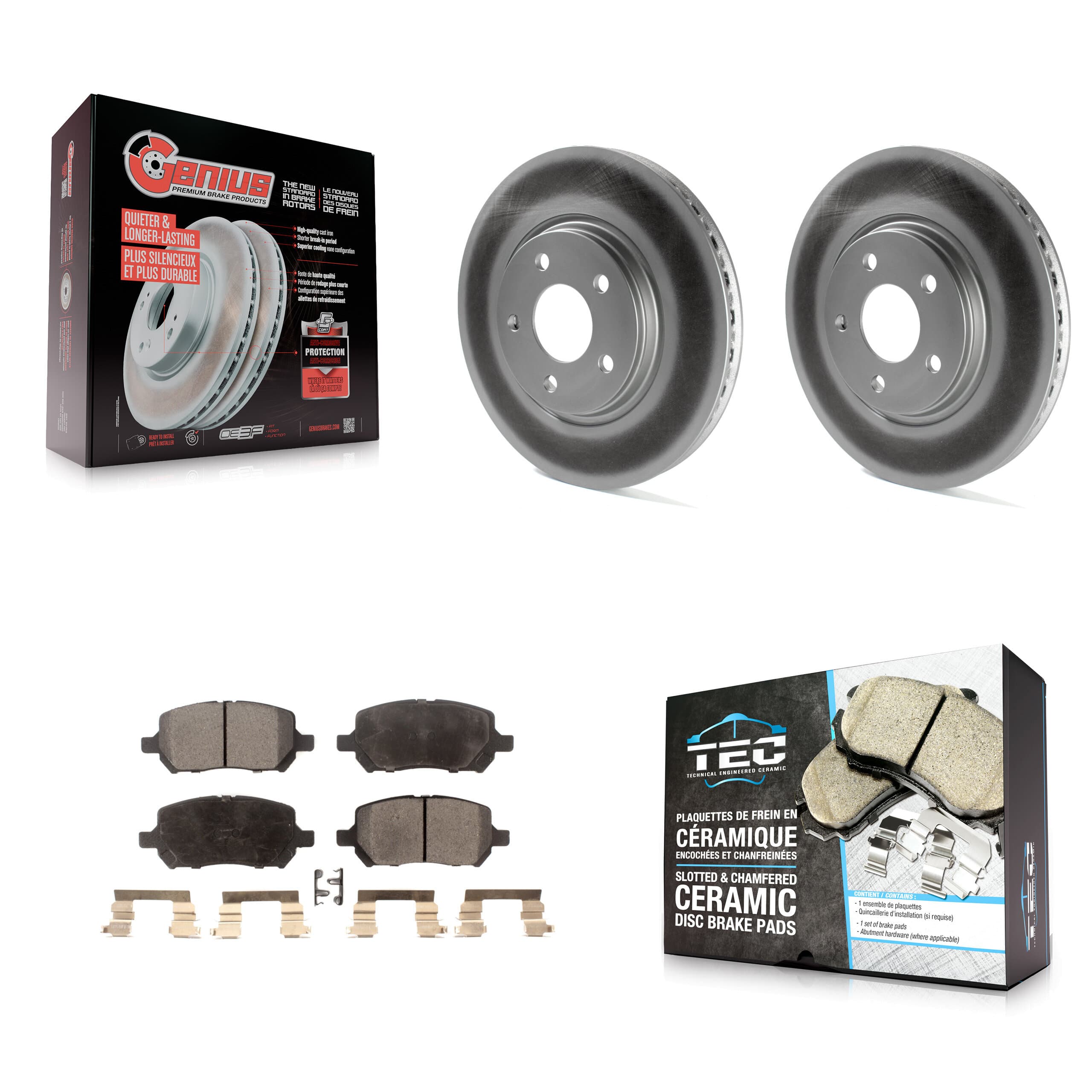 Transit Auto - KGT-100026 - Front Disc Brake Kits image 1