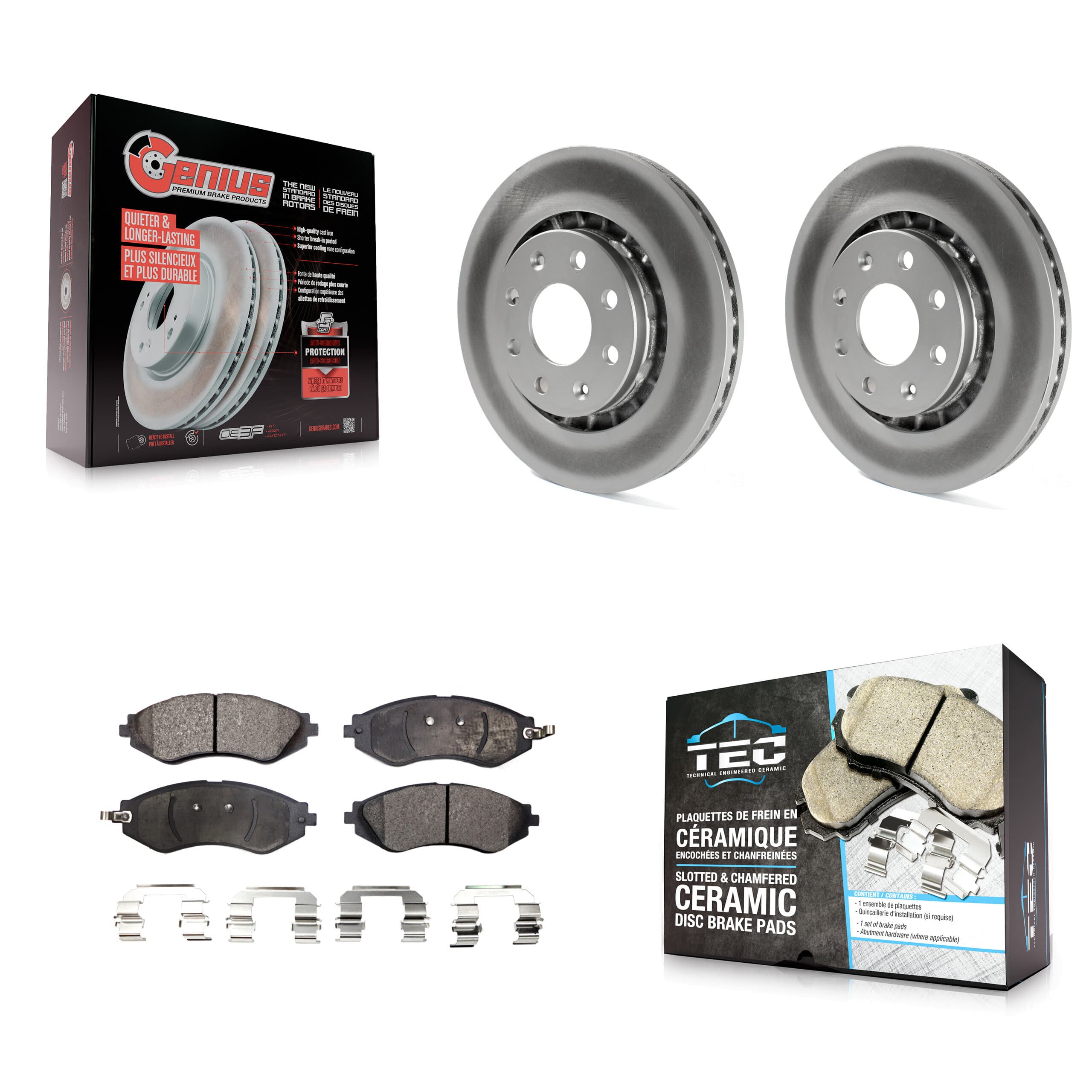 Transit Auto - KGT-100028 - Front Disc Brake Kits image 1