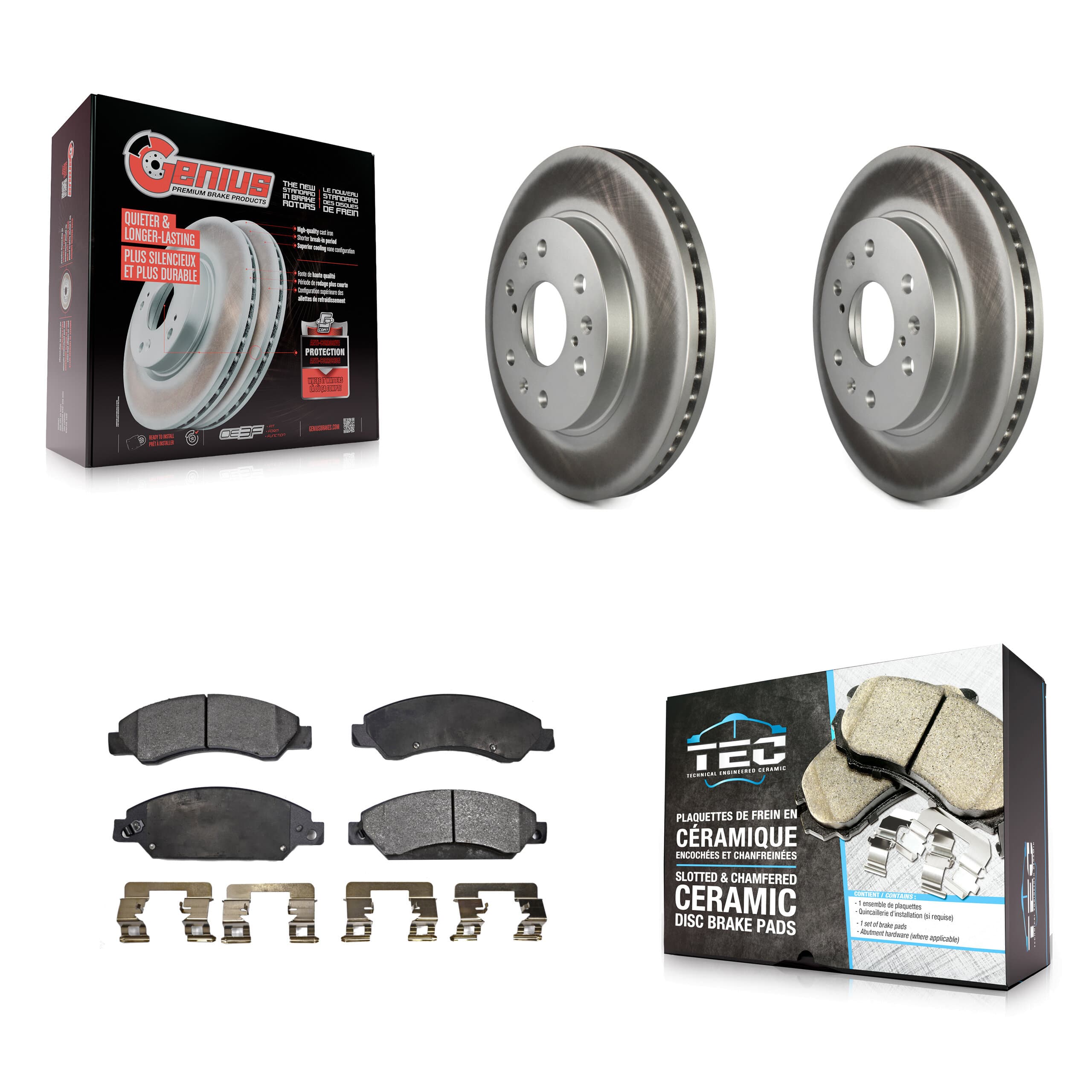 Transit Auto - KGT-100034 - Front Disc Brake Kits image 1