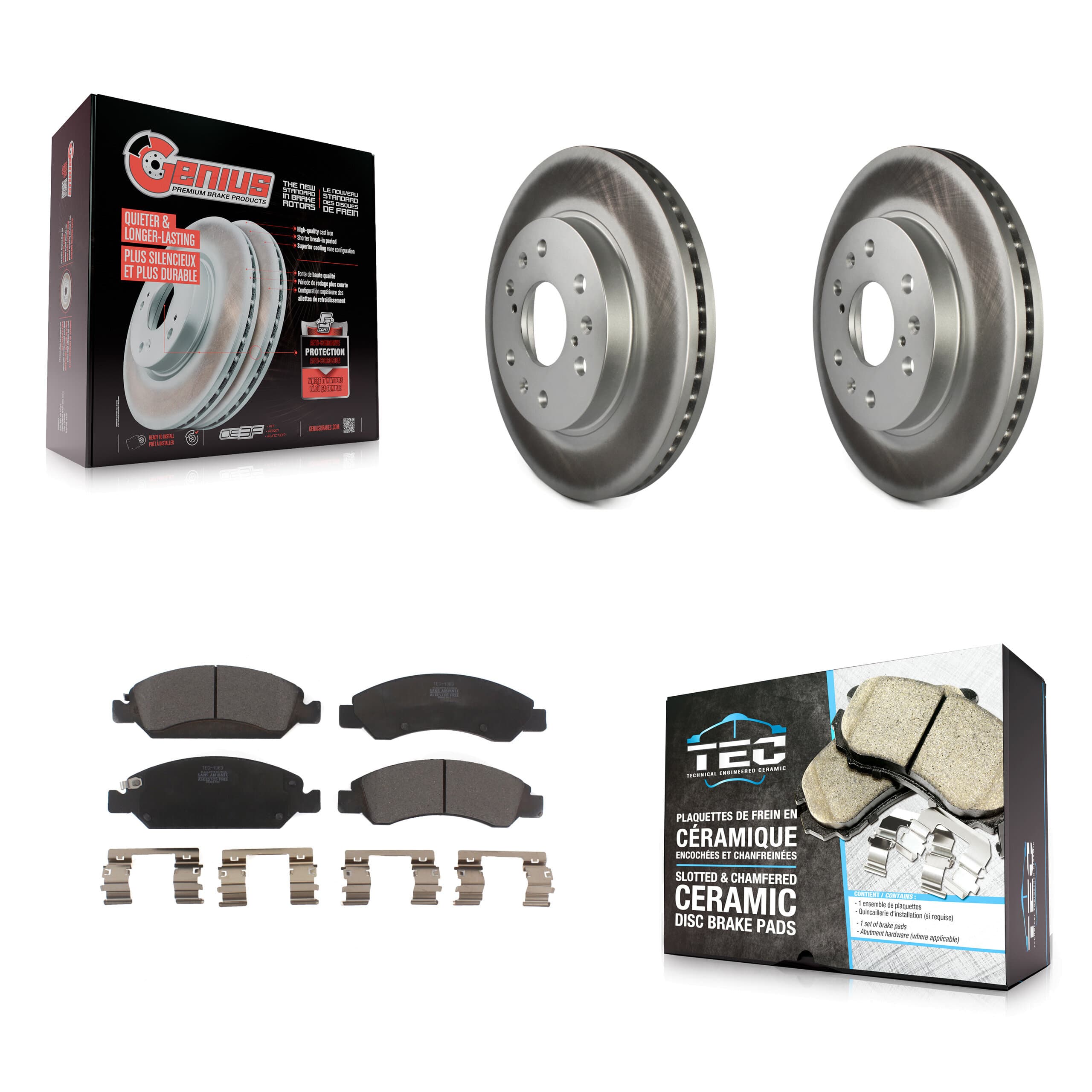 Transit Auto - KGT-100035 - Front Disc Brake Kits image 1